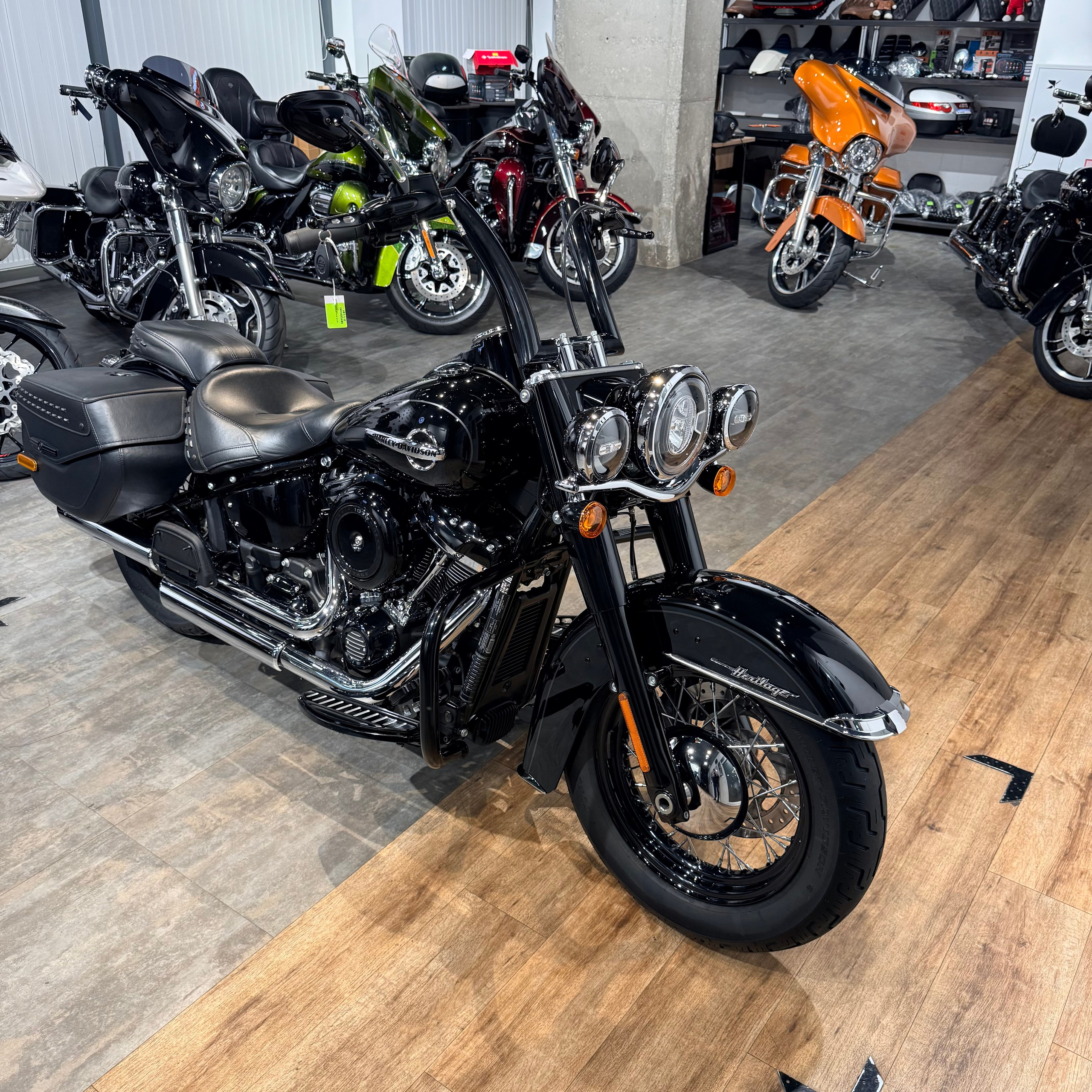 2018 Heritage 107 Black Bagger (VIN *5HD*4774). Hello Davidson, Москва. Только хорошие мотоциклы…