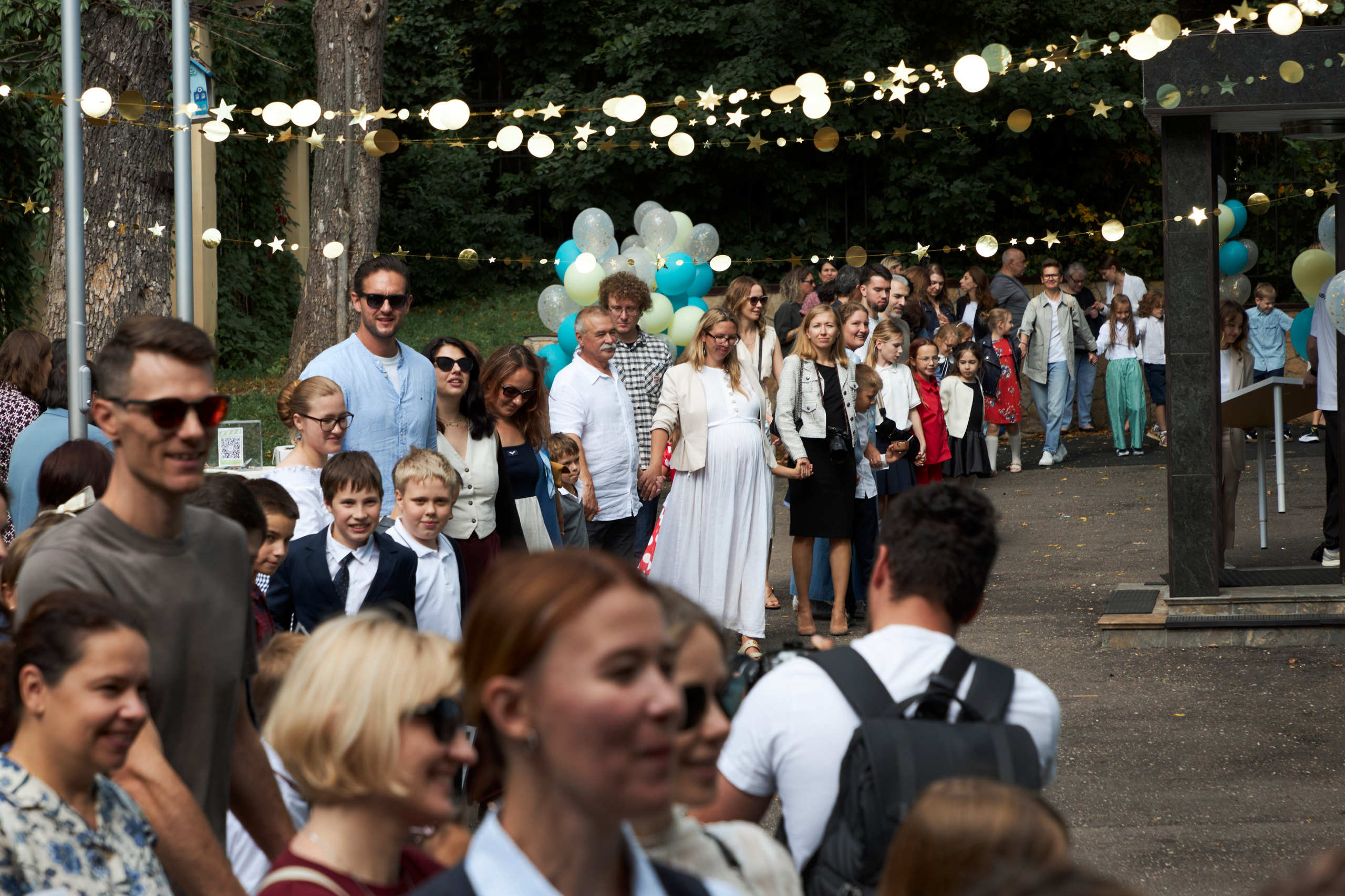 Репортажа съёмка с 1 сентября. Анна Потявина. Фотограф Москва
