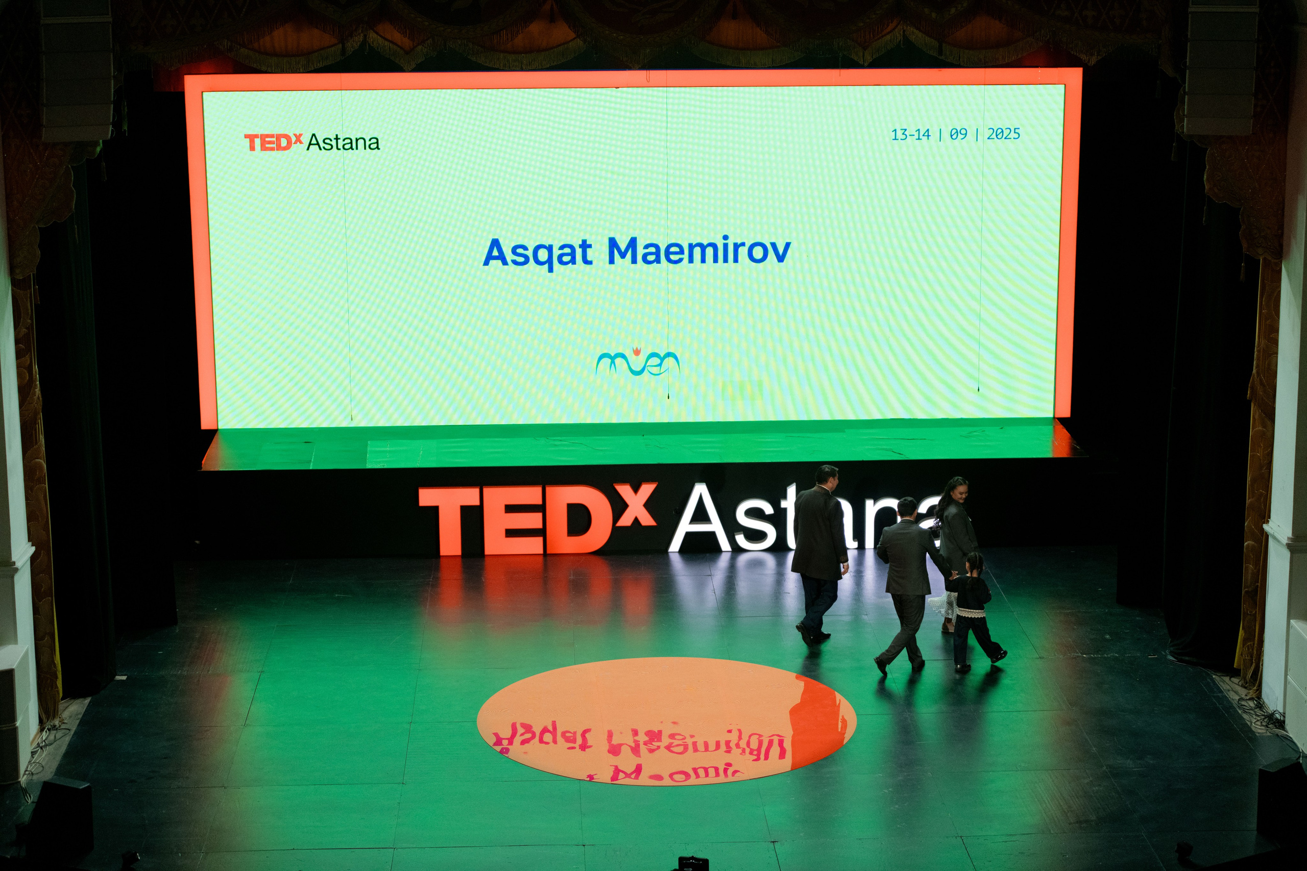 TEDxASTANA. OSPAN ALI photographer