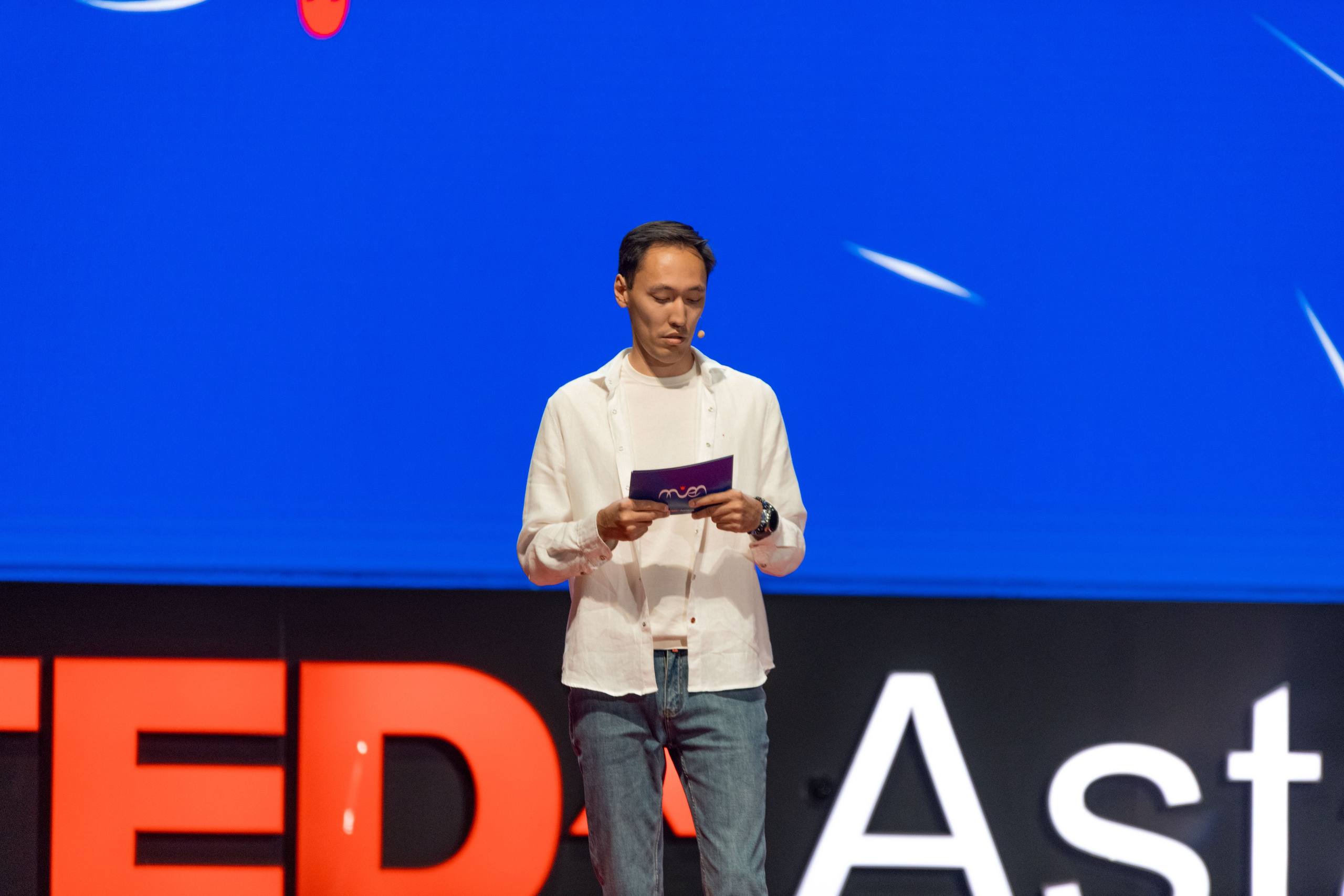 TEDxASTANA. OSPAN ALI photographer