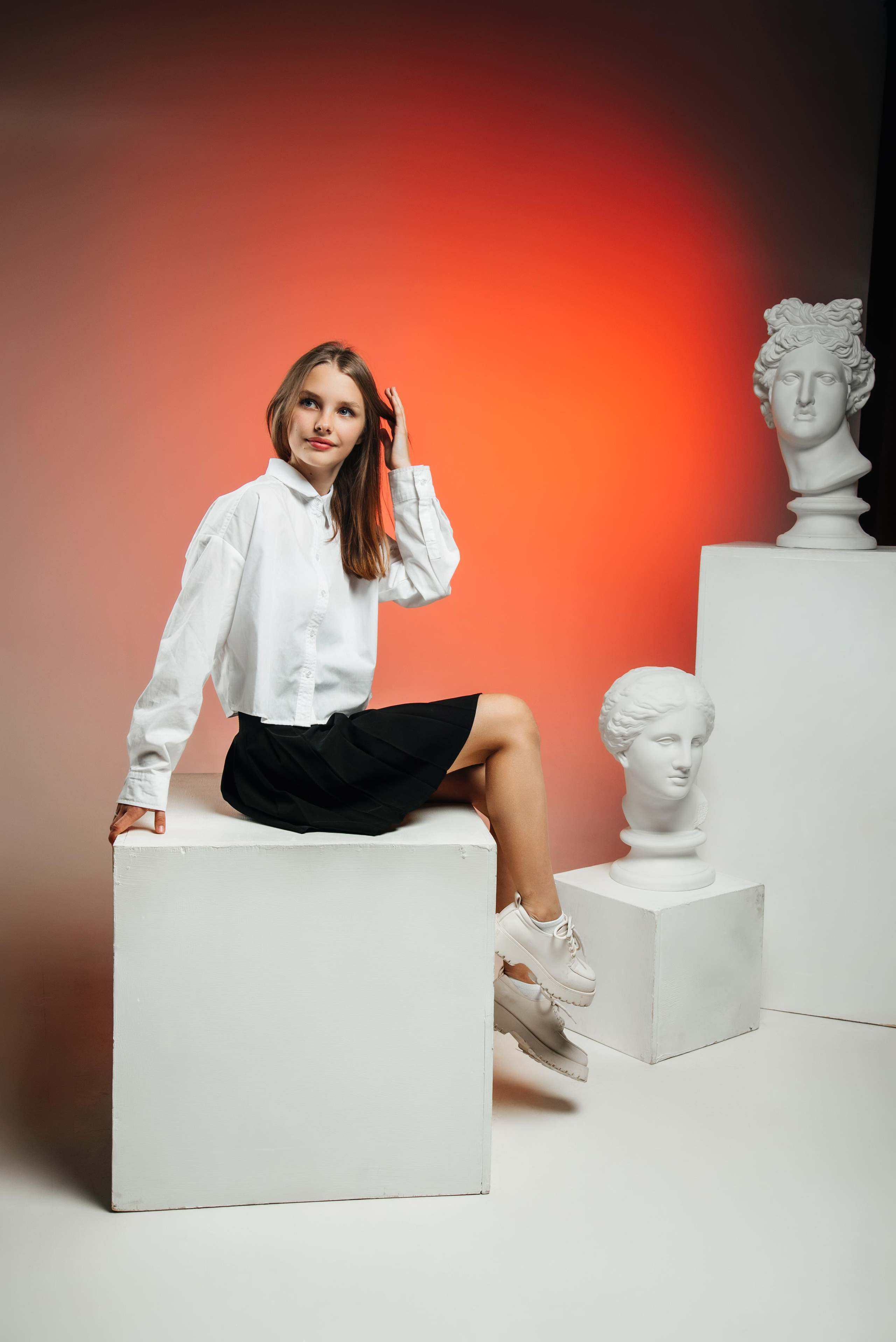 Студийная фотосессия. Старшие классы. Выпускные альбомы. Южноуральск