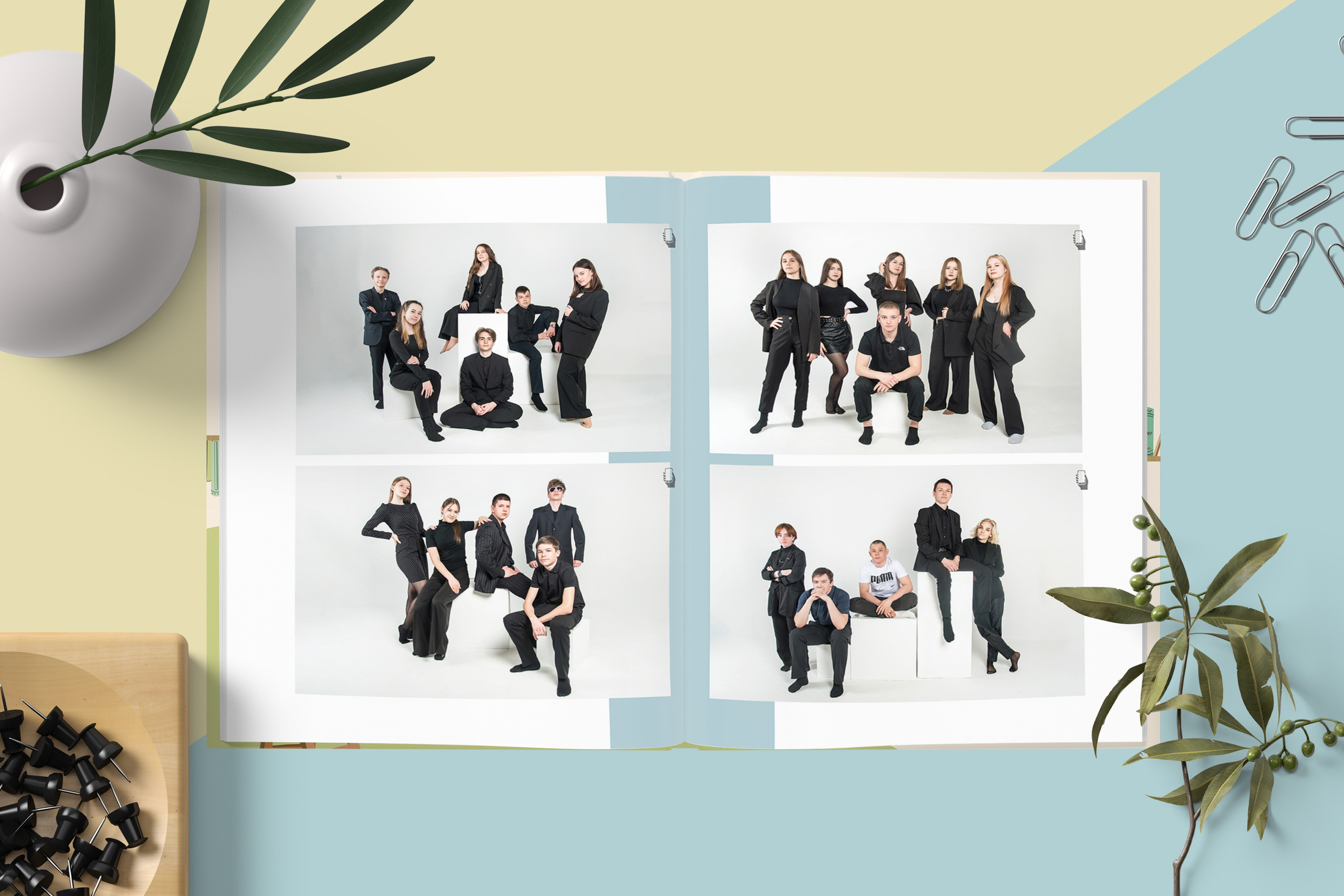 Старшая школа. Выпускные альбомы. Южноуральск