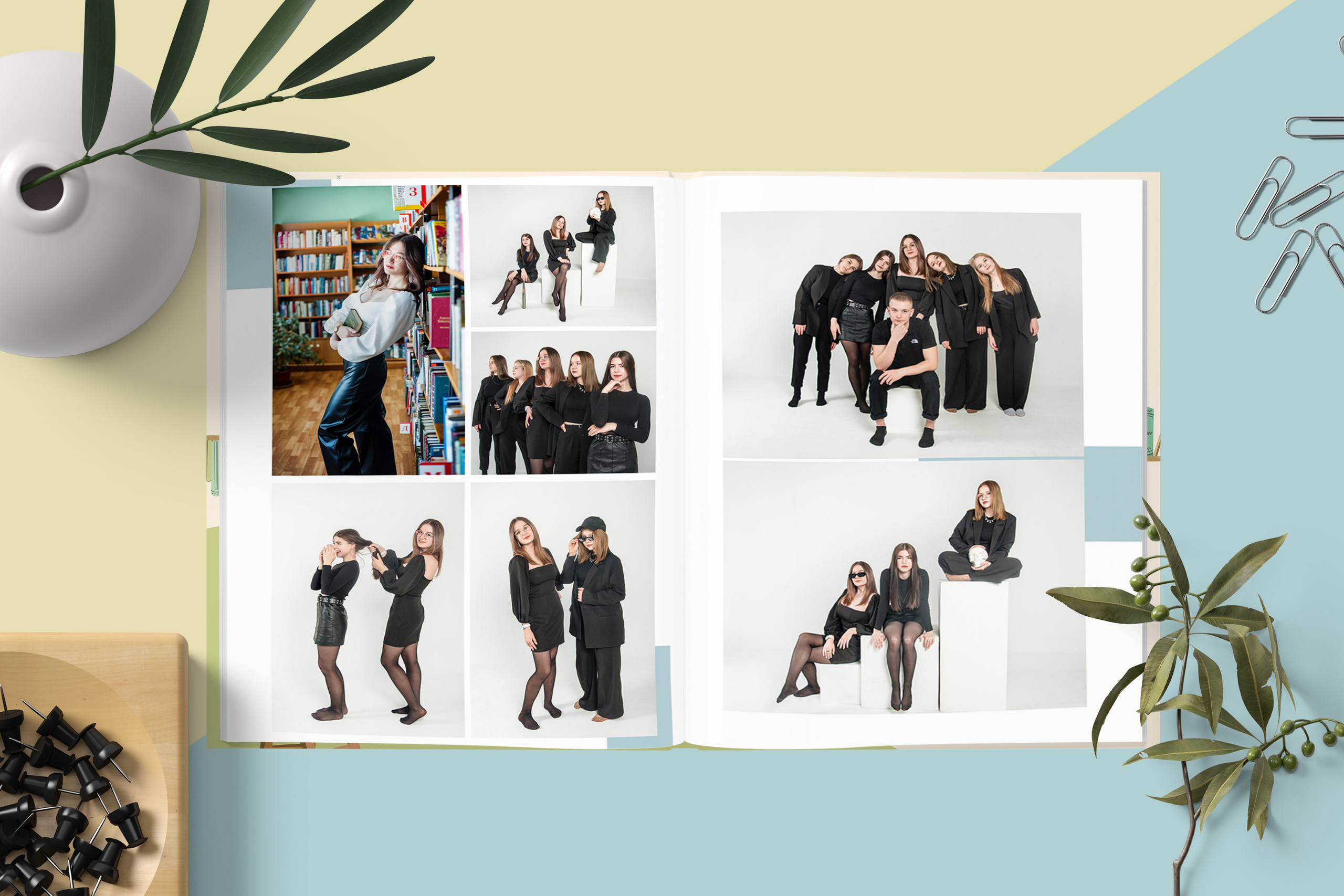 Старшая школа. Выпускные альбомы. Южноуральск