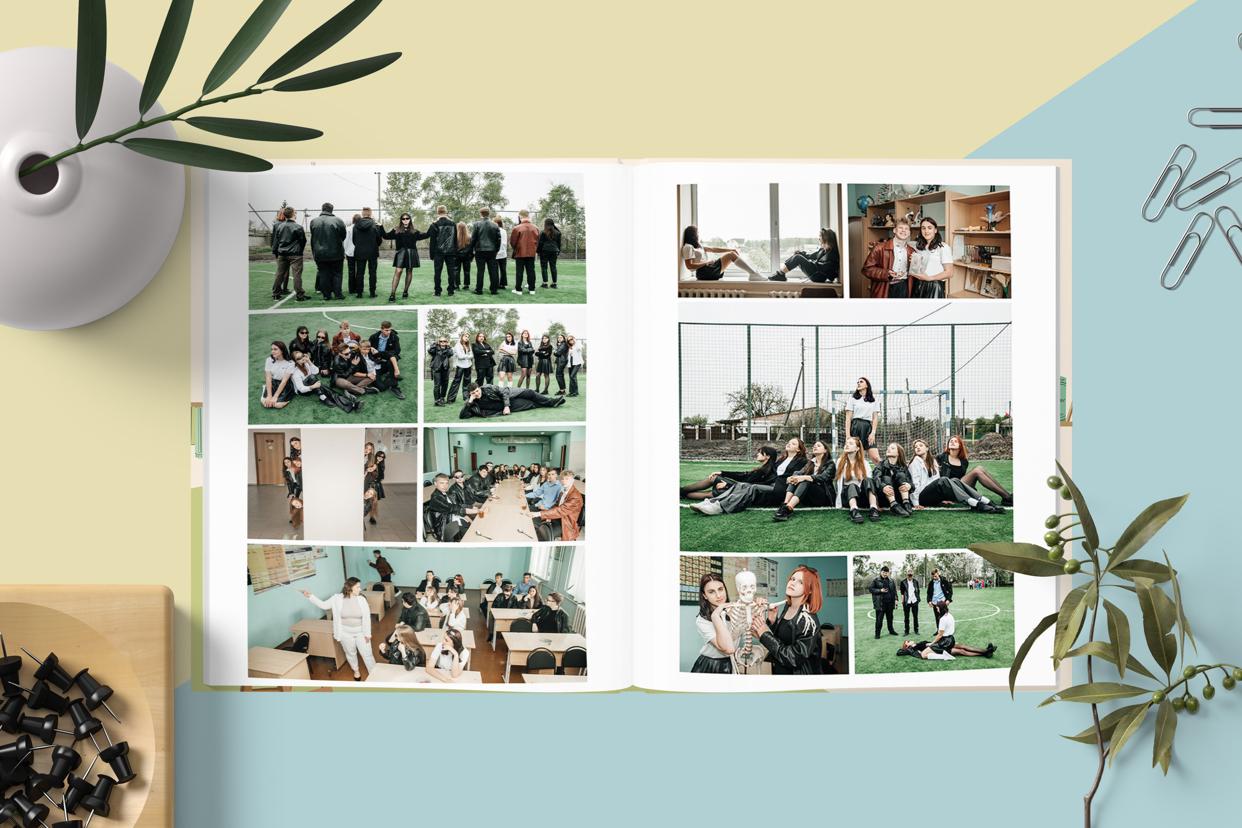 Старшая школа. Выпускные альбомы. Южноуральск