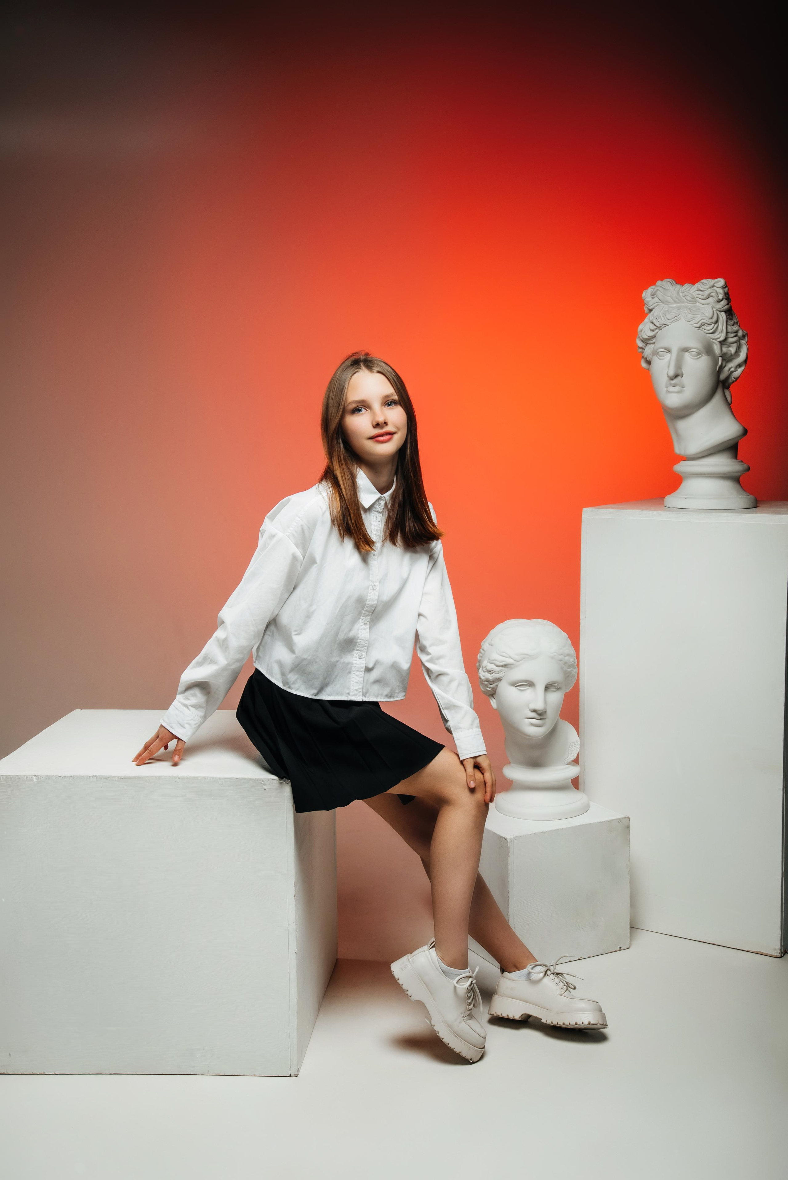 Студийная фотосессия. Старшие классы. Выпускные альбомы. Южноуральск