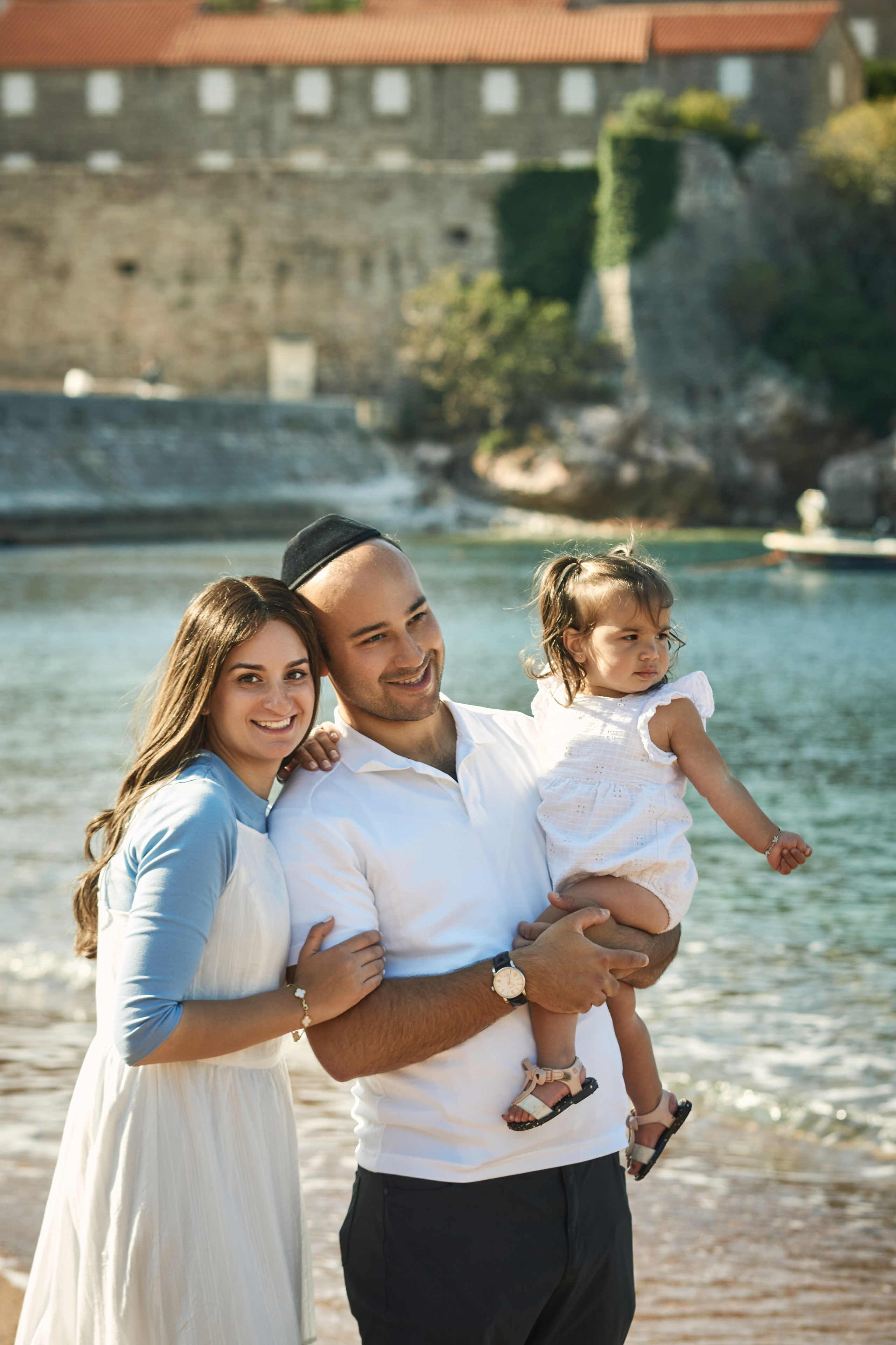 Family Photoshoot in Sveti Stefan — Shoshana & Jacob Family