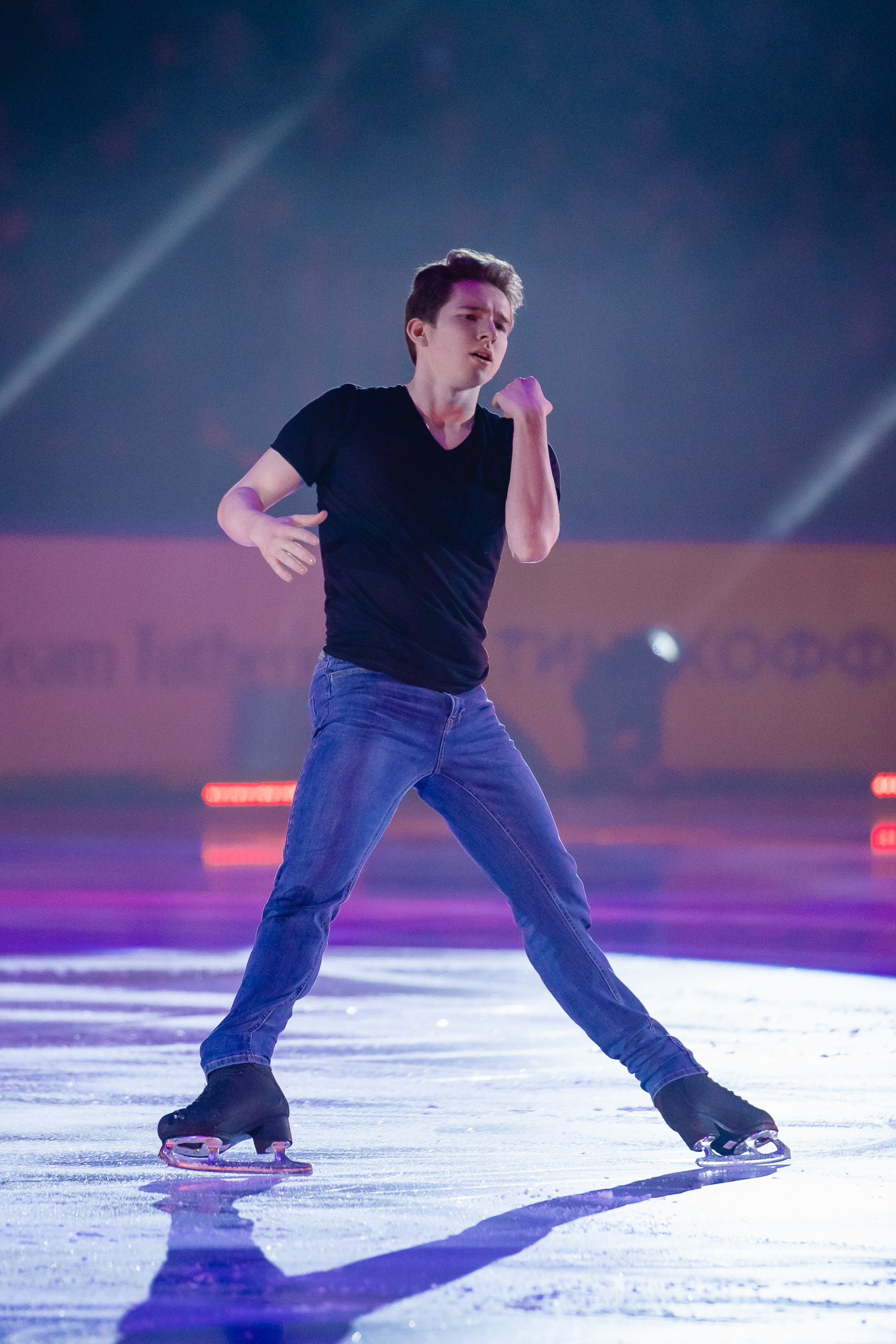 Шоу «Чемпионы на льду» в Новосибирске. Воробьева Ксения — Спортивный и танцевальный фотограф Новосибирск