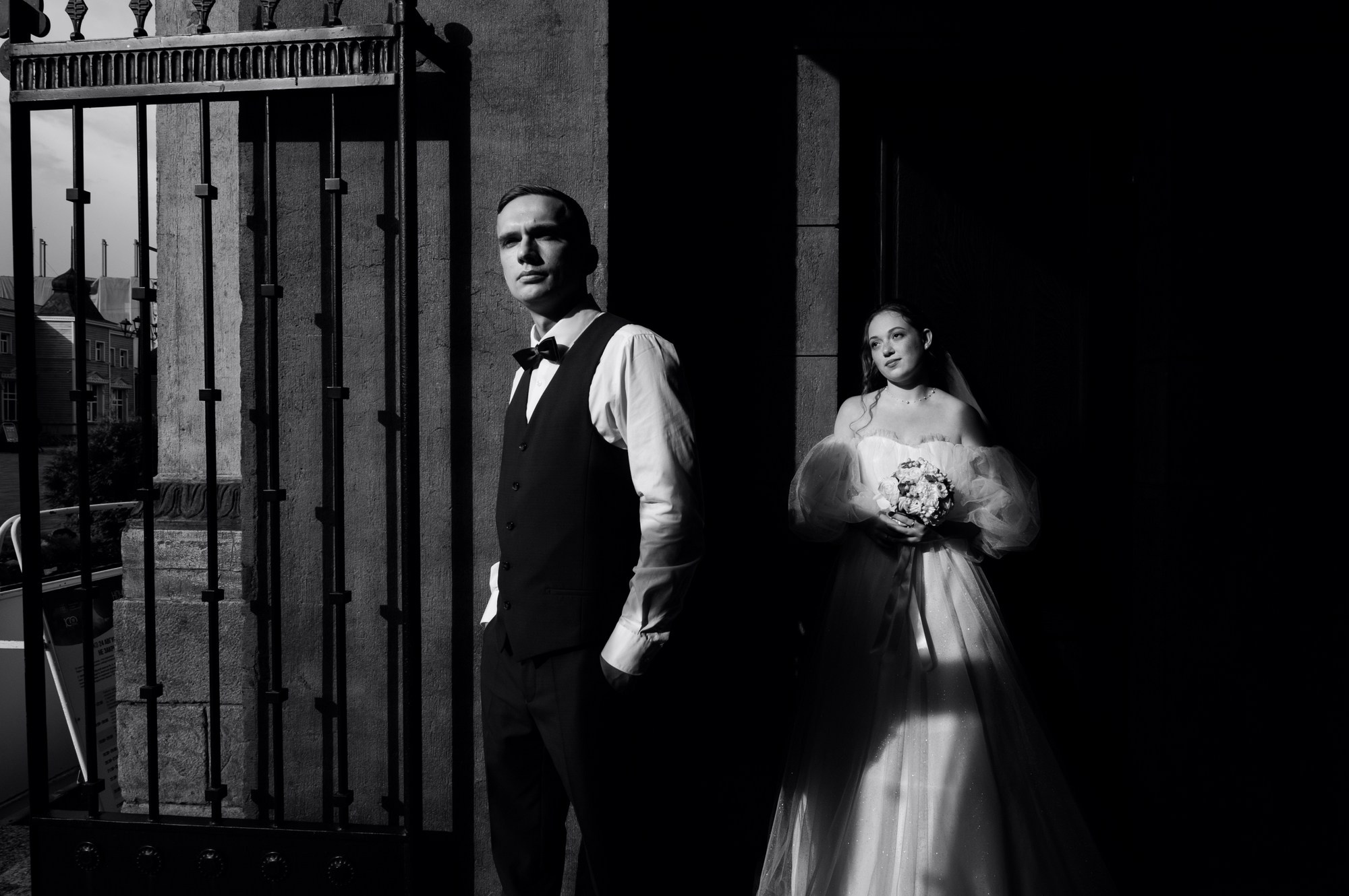 Сияющие молодожёны. Свадебный и семейный фотограф в Омске Мормулев Михаил