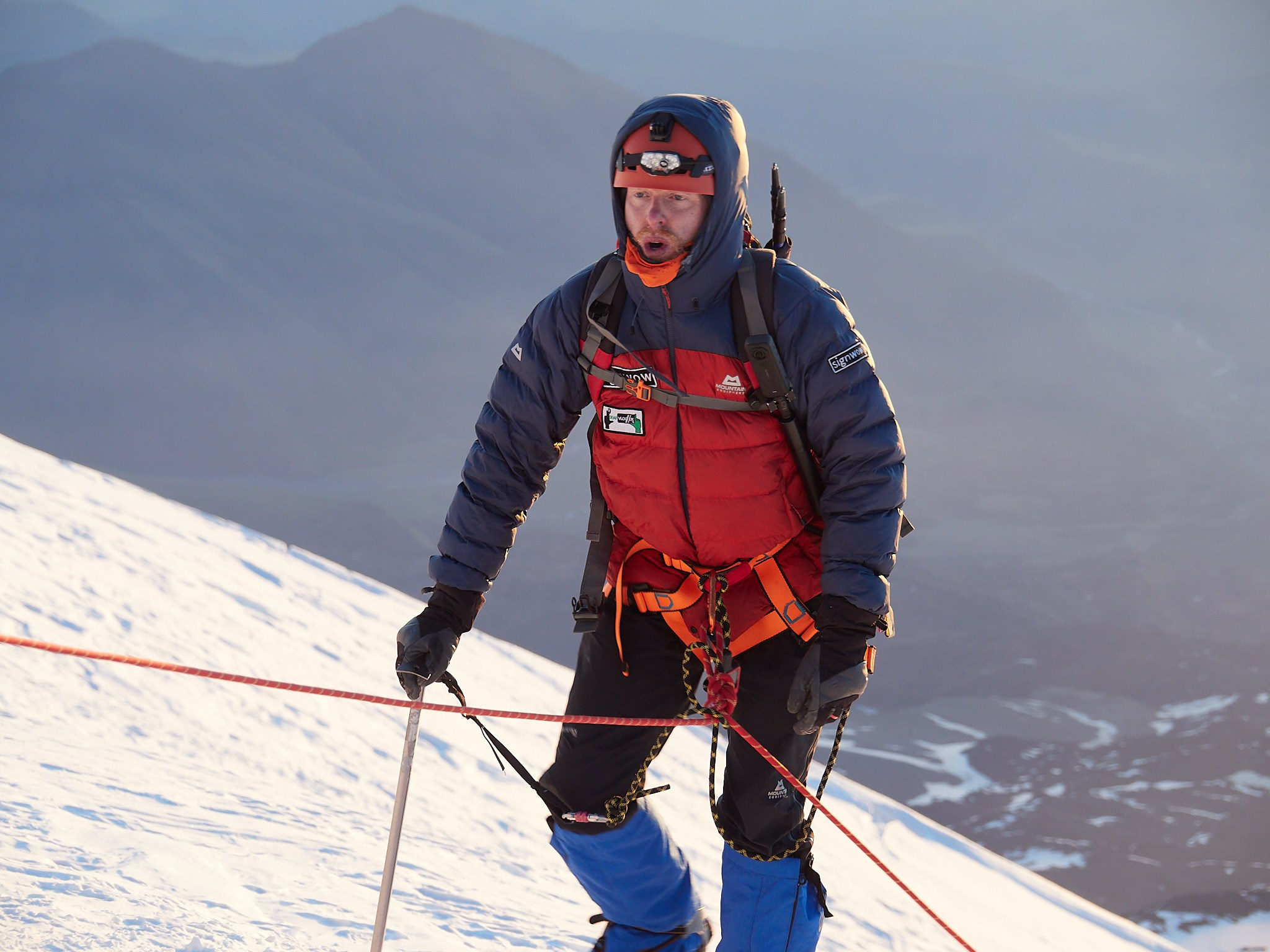 Горный, высотный Фотограф на Эльбрусе Георгий
