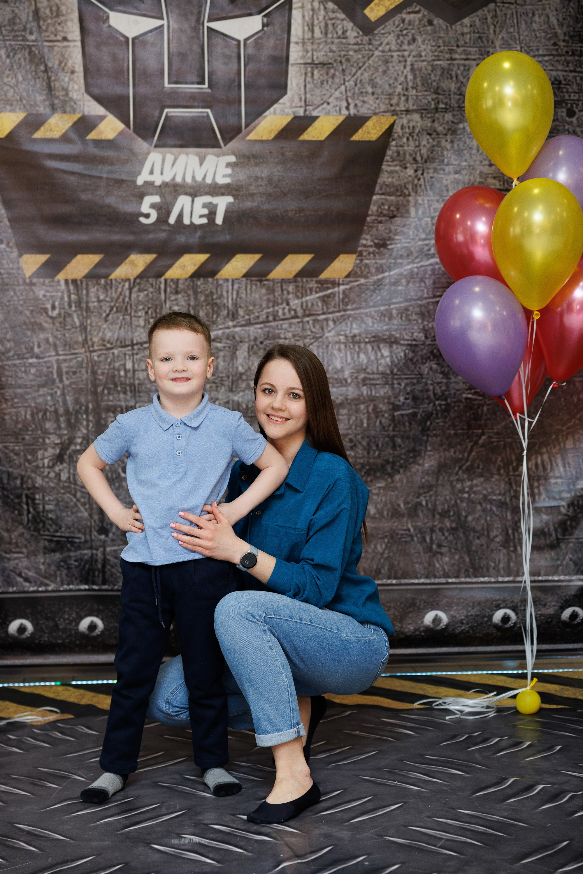 Детский день рождения в студии «Ромашка» в Оренбурге — Трансформеры