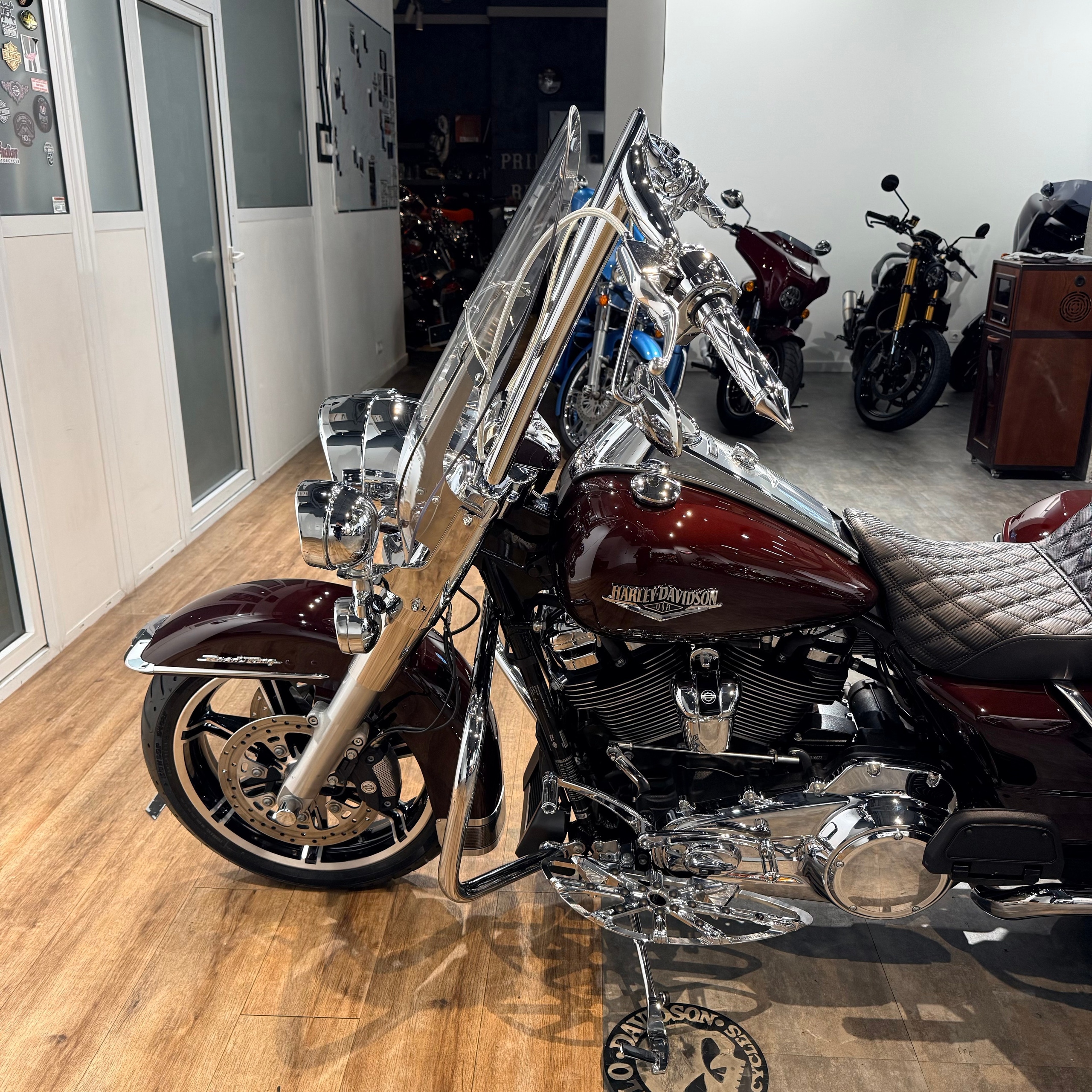 2022 HD Road Кing АВS Dark Cherry Реarl (VIN *5НD*0862). Hello Davidson, Москва. Только хорошие мотоциклы…