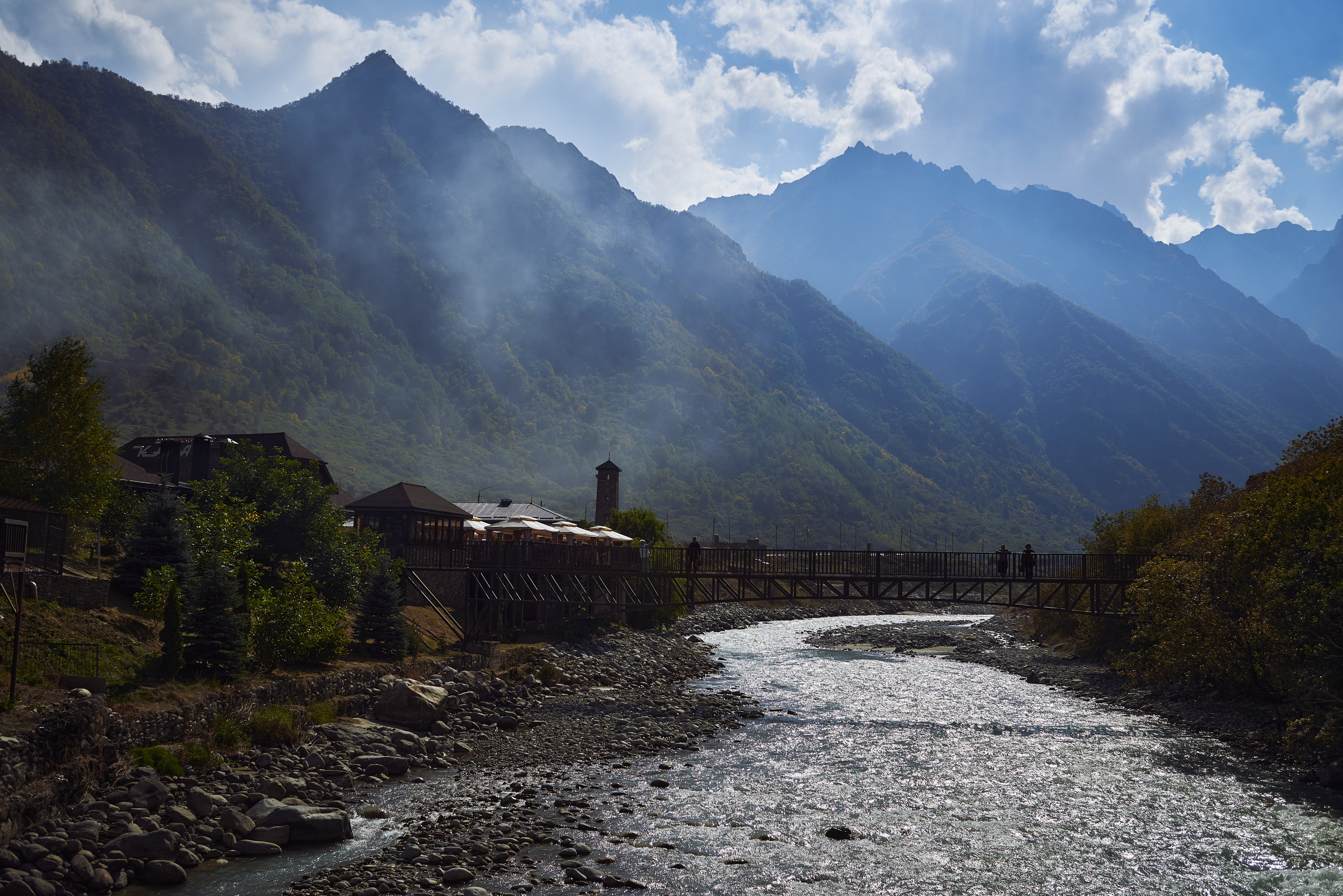 Горные реки. Пейзажные фото.