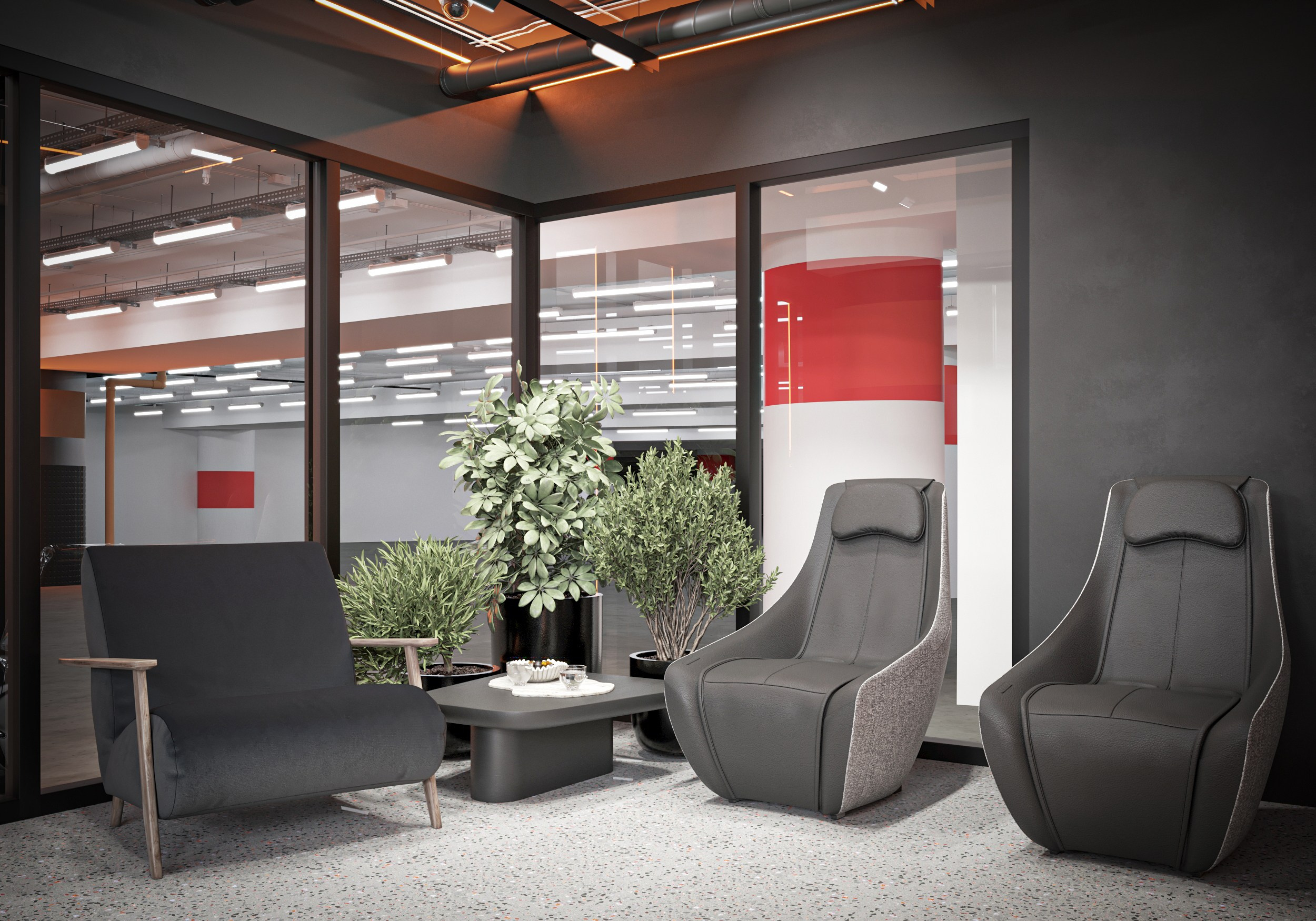 KS Autohouse — Автомоечно-детейлинговый комплекс, г. Санкт-Петербург. Дизайн интерьера и экстерьера в Санкт-Петербурге Яна Емельянова