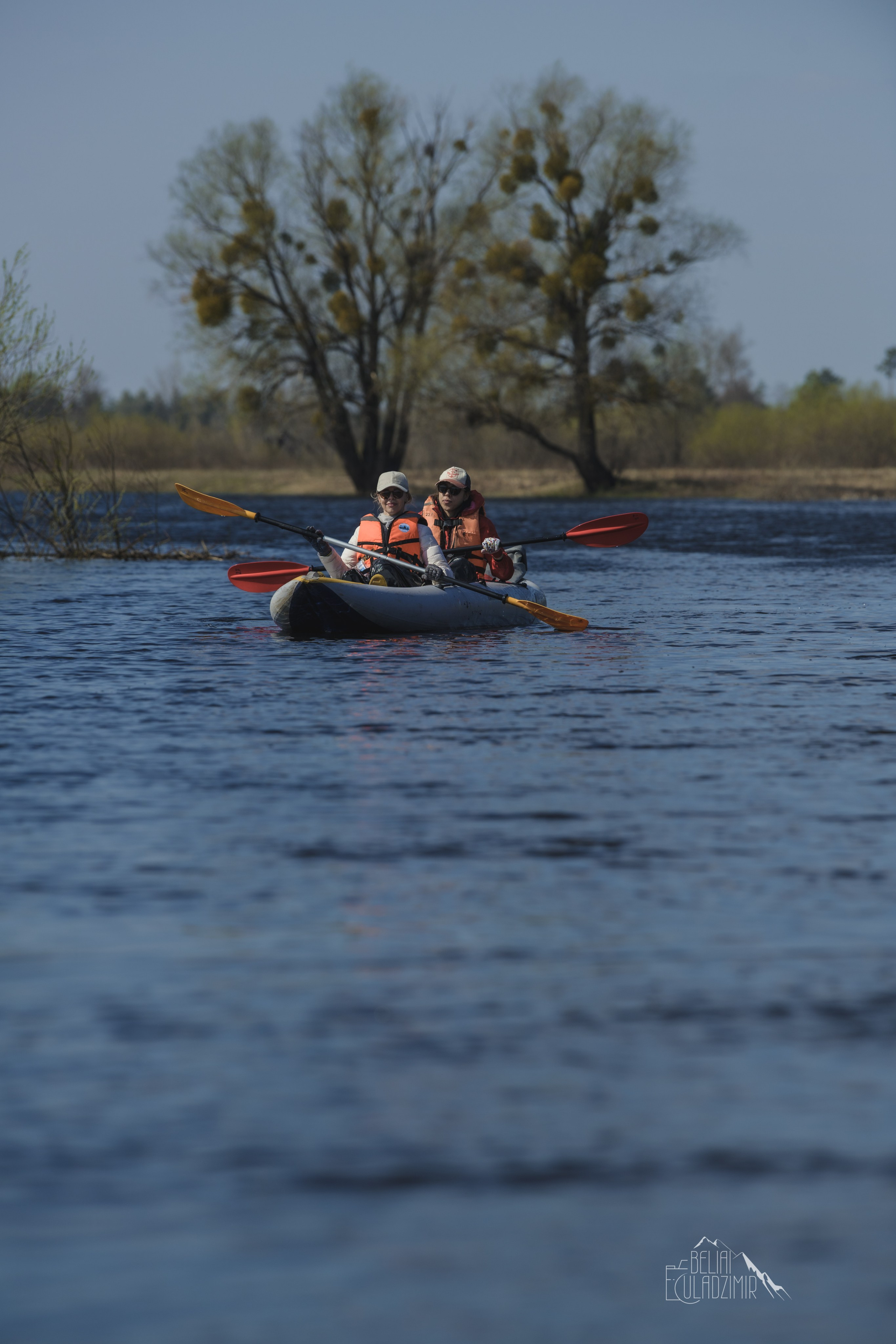 Сплав по реке Тремля 4 апреля 2026 года. Репортажный фотограф Владимир Беляй