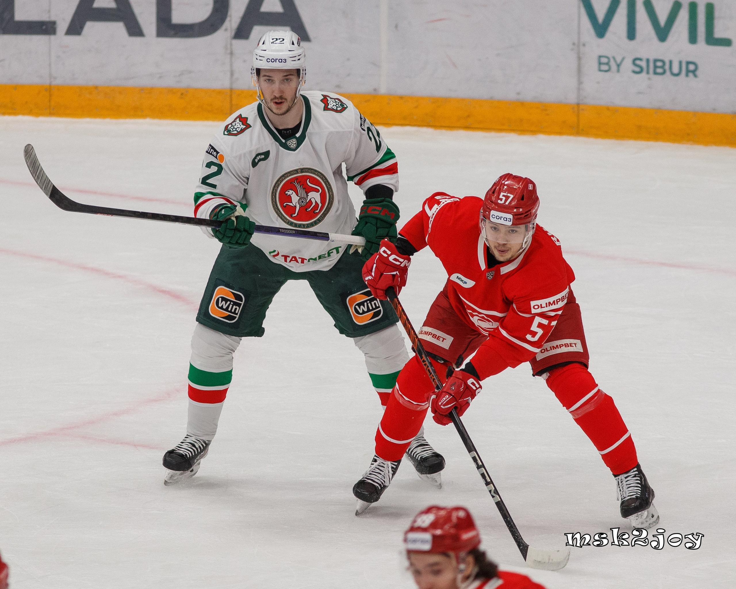 Фоторепортаж. КХЛ. Спартак (Москва) — Ак Барс Казань. Михаил Тоцкий портретный и репортажный фотограф в Москве