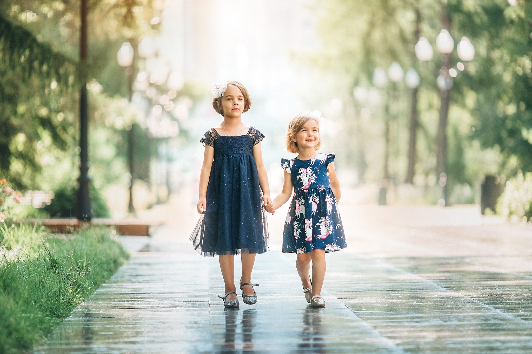 Детская фотосессия в розах. Детский и семейный фотограф с животными в Москве Гурьева Надежда