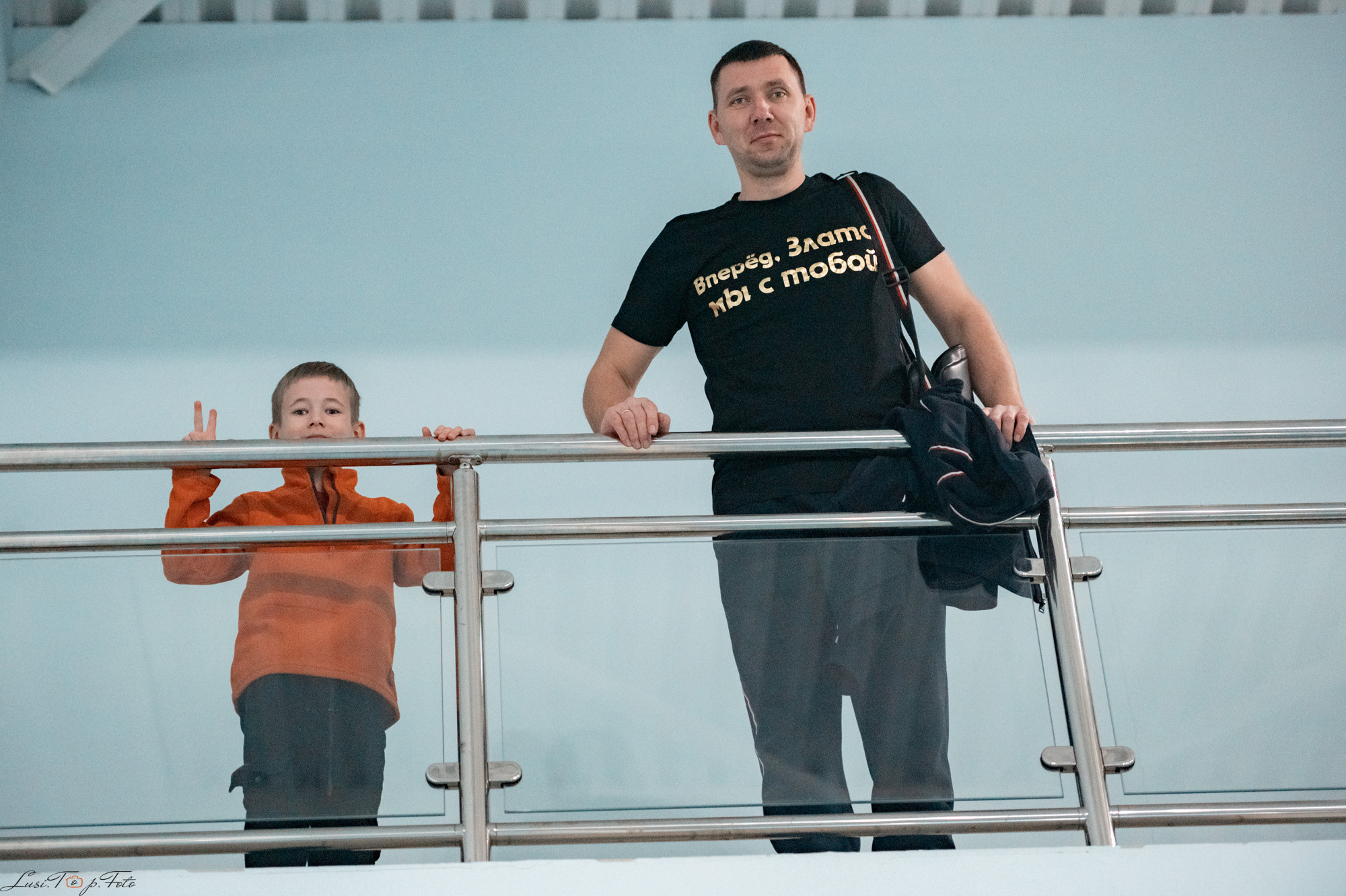 Соревнования по плаванию. Бассейн «Парус». Конный и фотограф с животными в Твери Топталова Люся