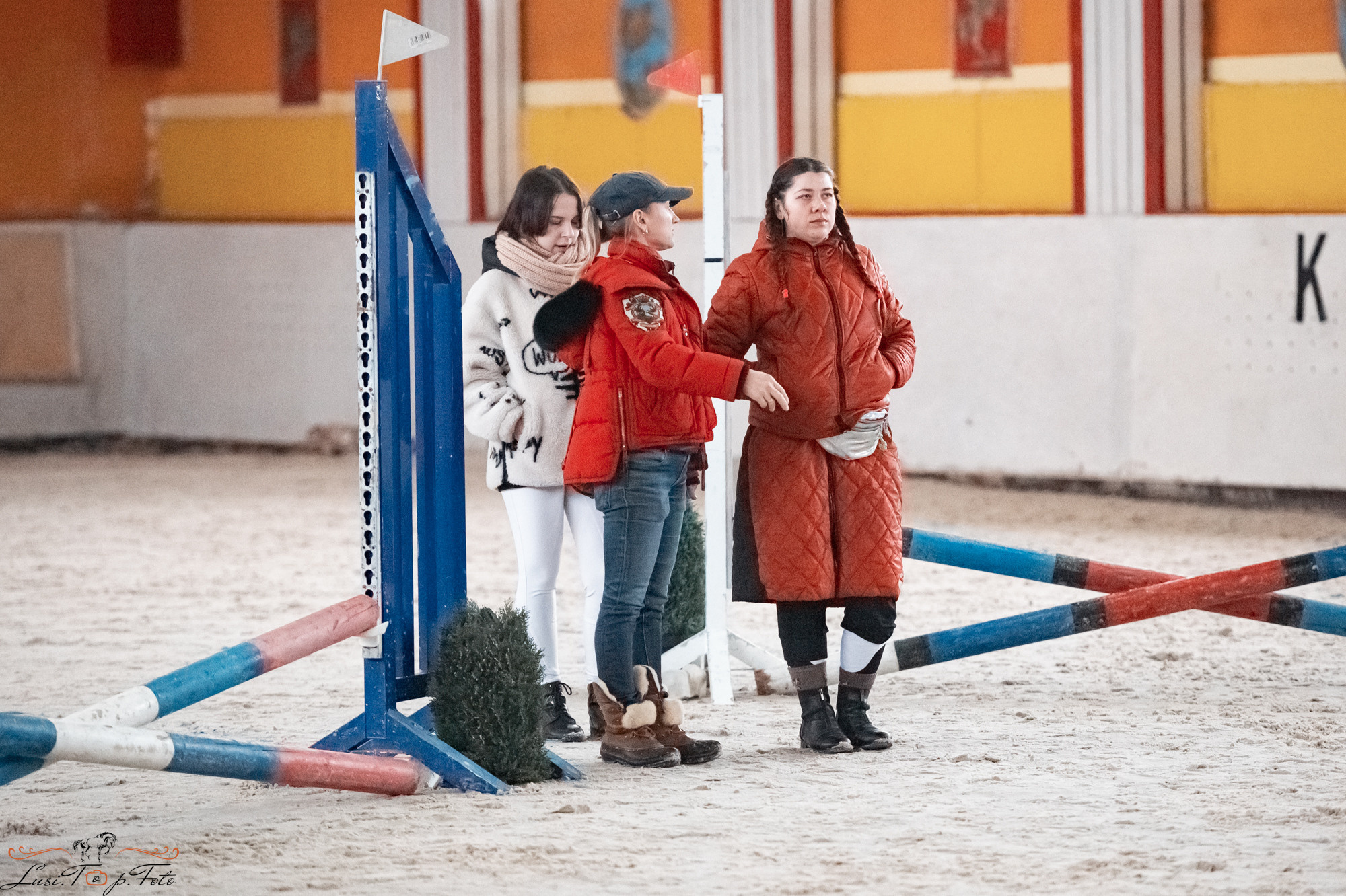 Новогодний конкур Конаковские Конюшни. Конный и фотограф с животными в Твери Топталова Люся