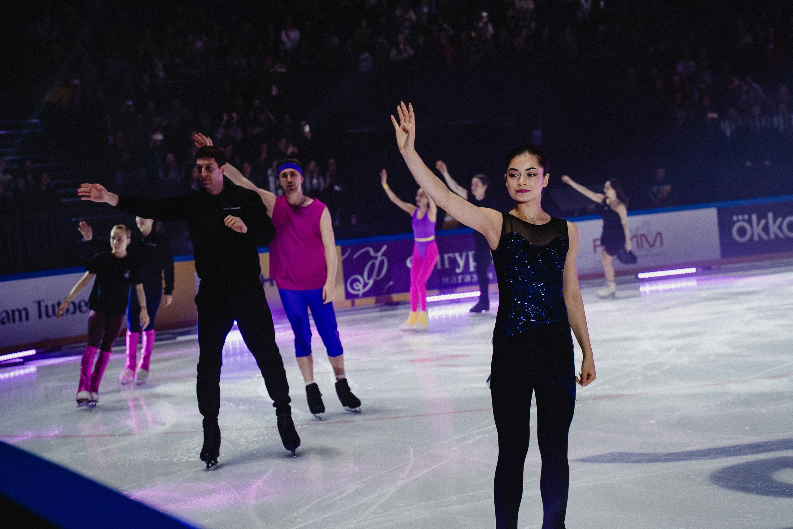 Шоу Этери Тутберидзе в Новосибирске. Воробьева Ксения — Спортивный и танцевальный фотограф Новосибирск