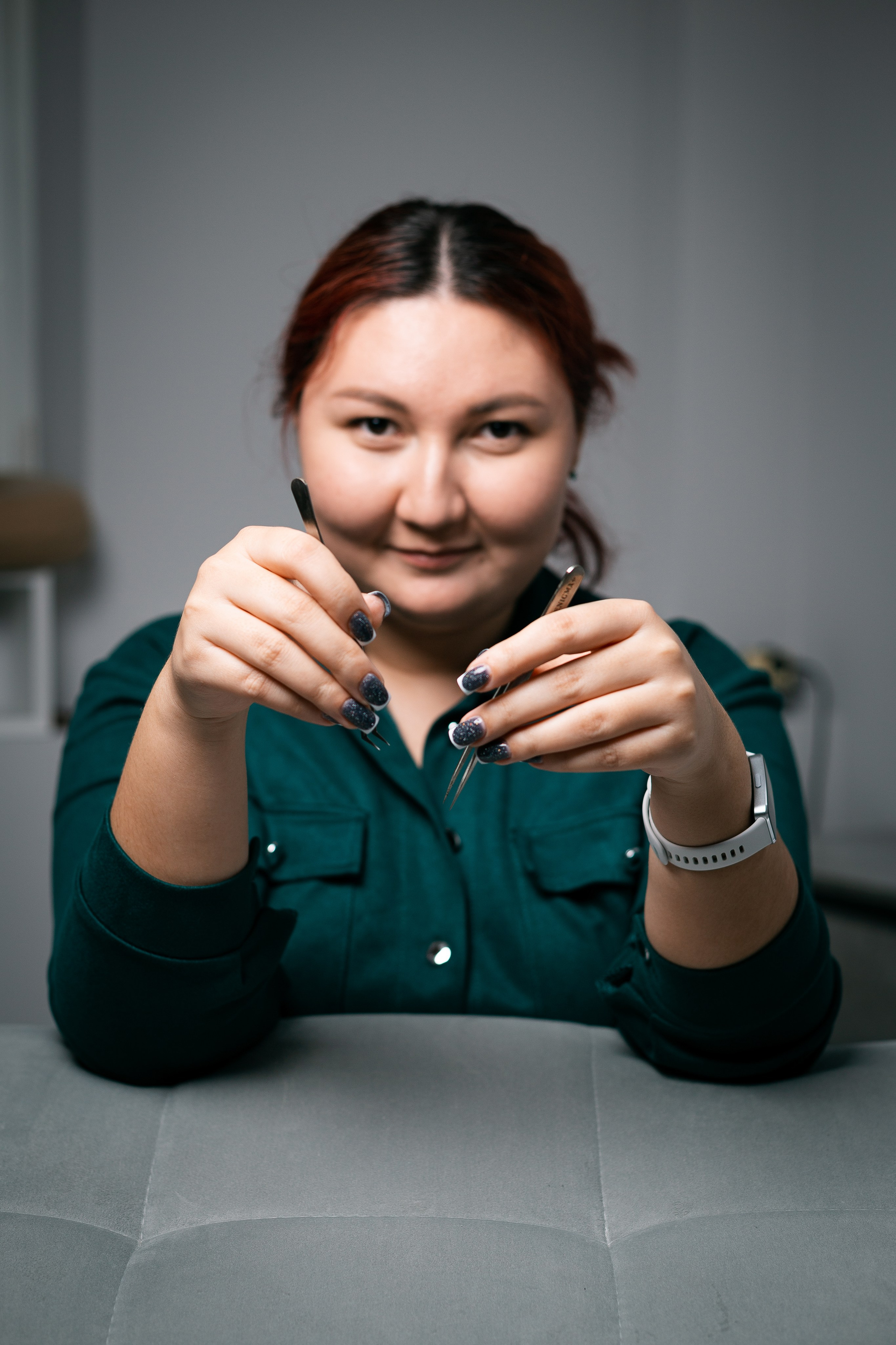 Портретная фотосессия для мастера красоты в Анапе