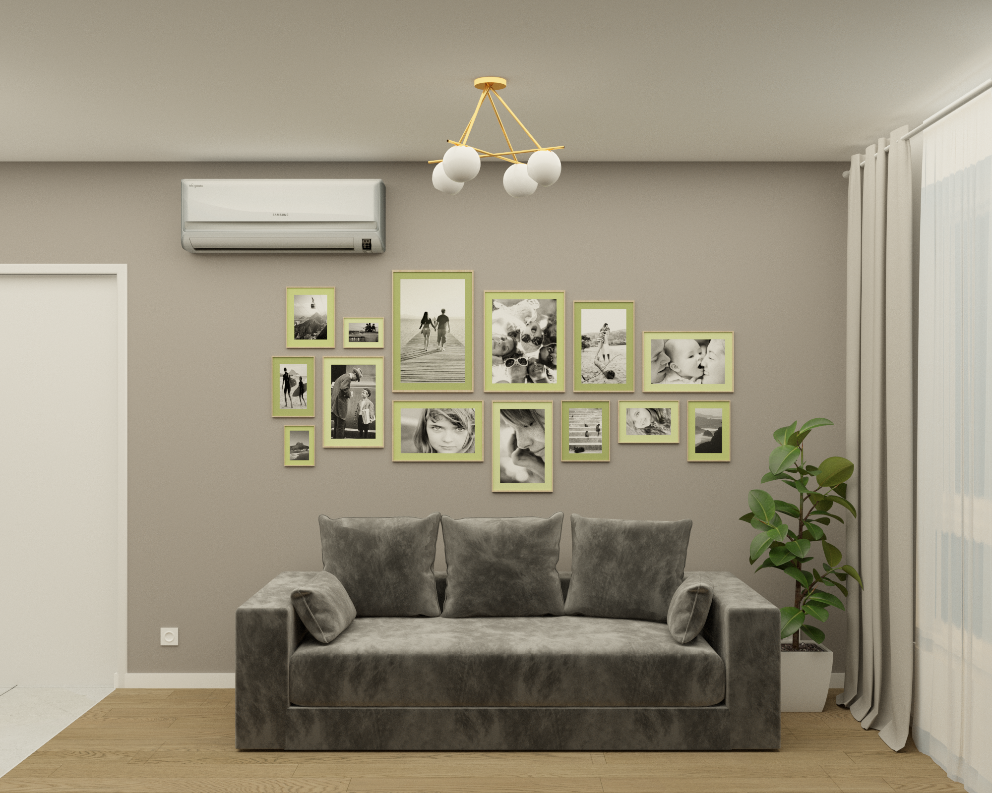 Дизайн-проект фото-стены гостиной. Обо мне