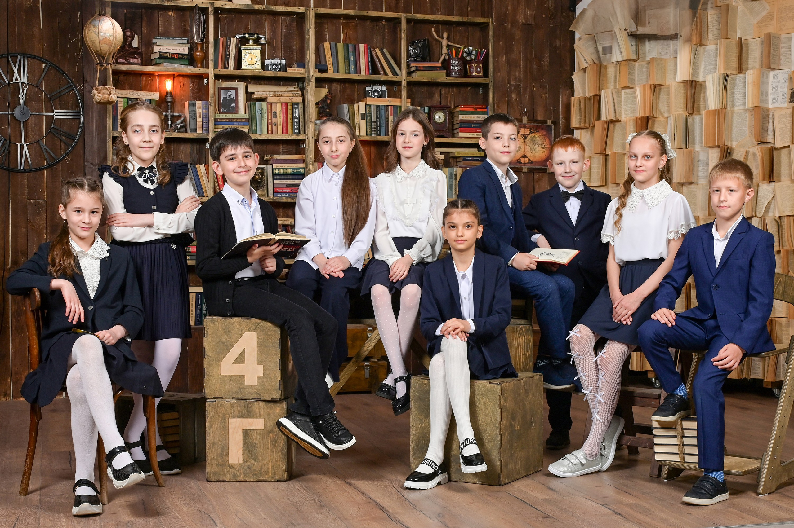 Стандарт 1-4 класс. Первая школьная фотостудия Zoom-Zoom в городе Владикавказ