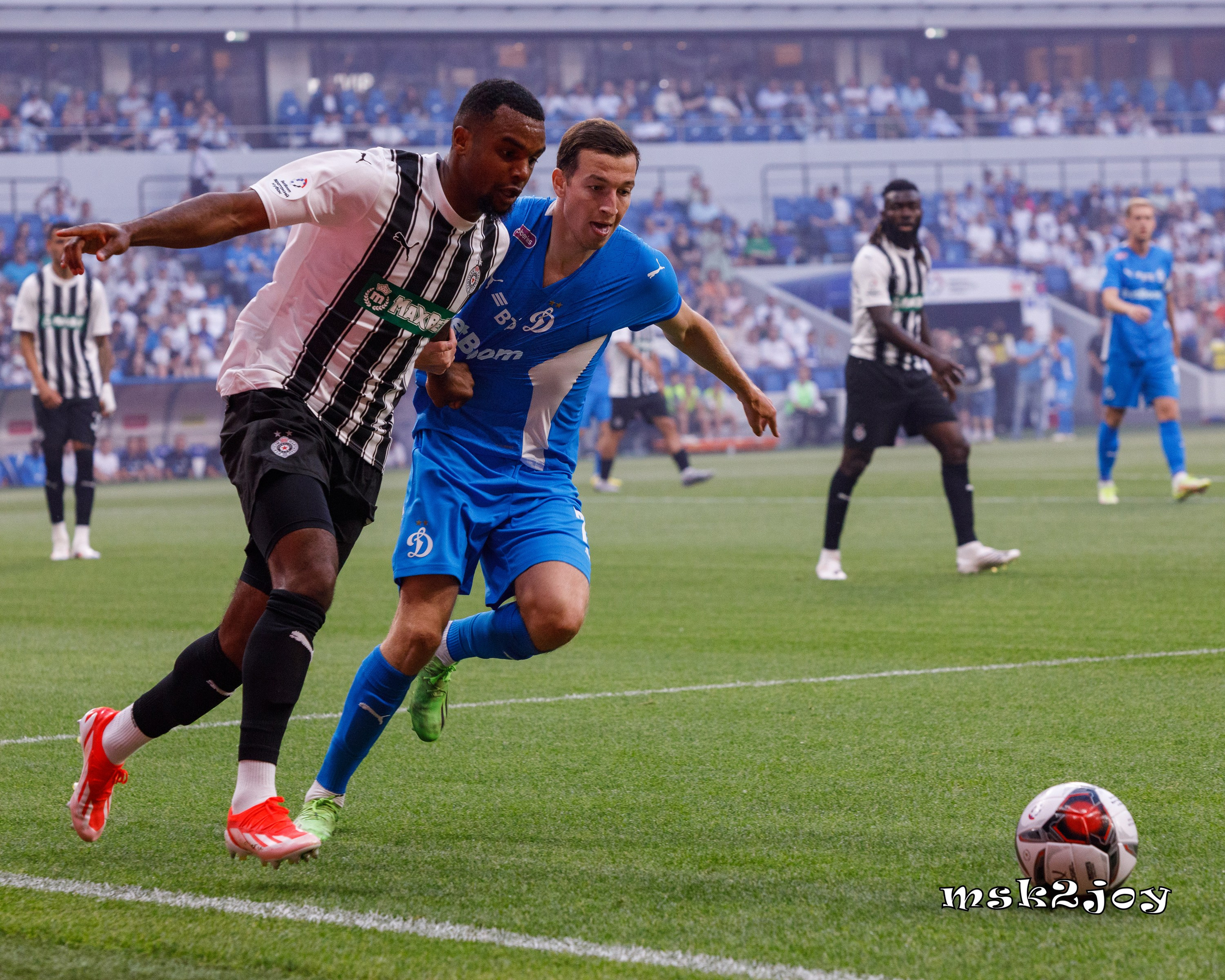 Фоторепортаж. ФК Динамо — ФК Партизан. Михаил Тоцкий портретный и репортажный фотограф в Москве