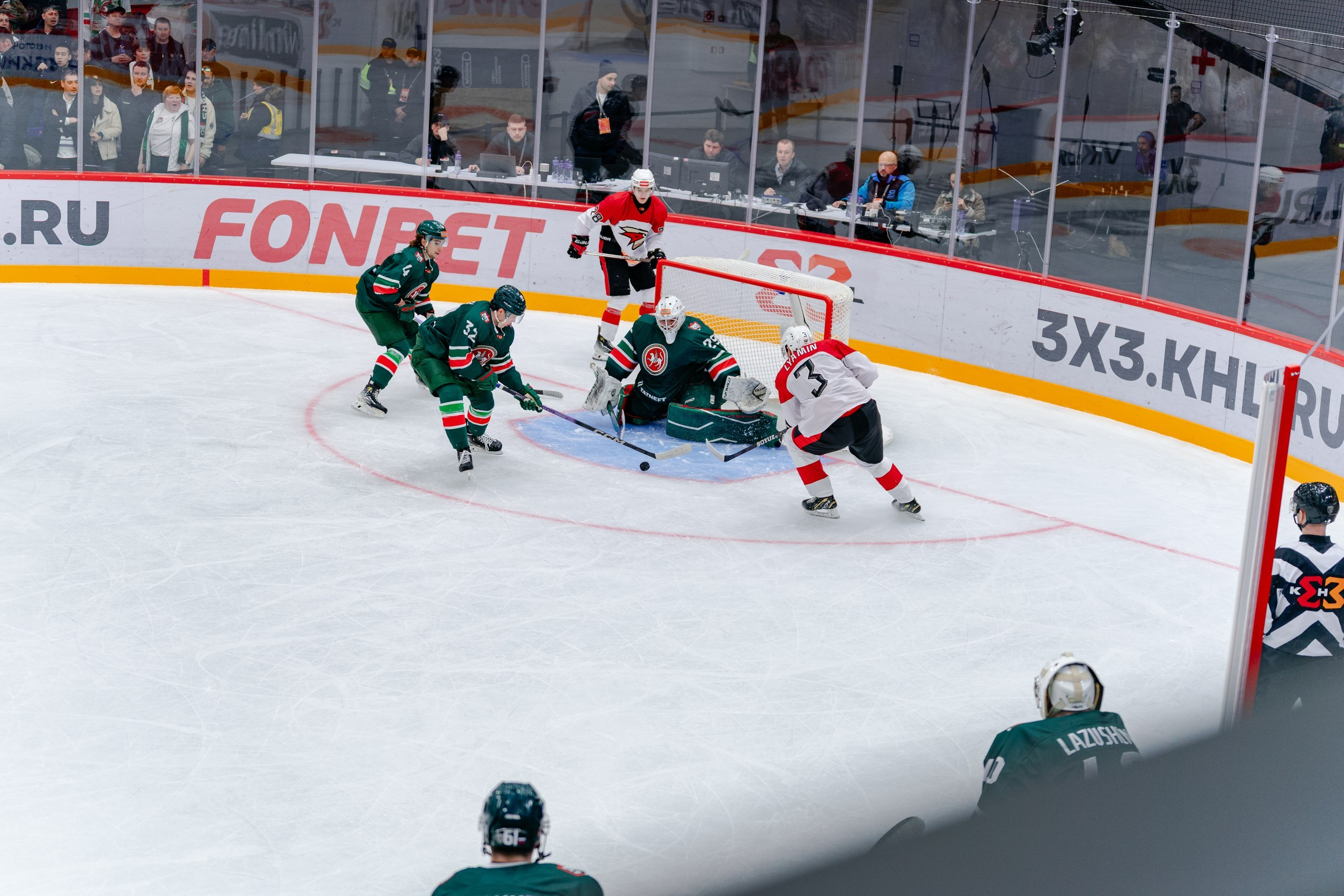 Чемпионат КХЛ 3×3. 16-й тур / Суперигра. Репортажный фотограф в Москве Измалков Артем
