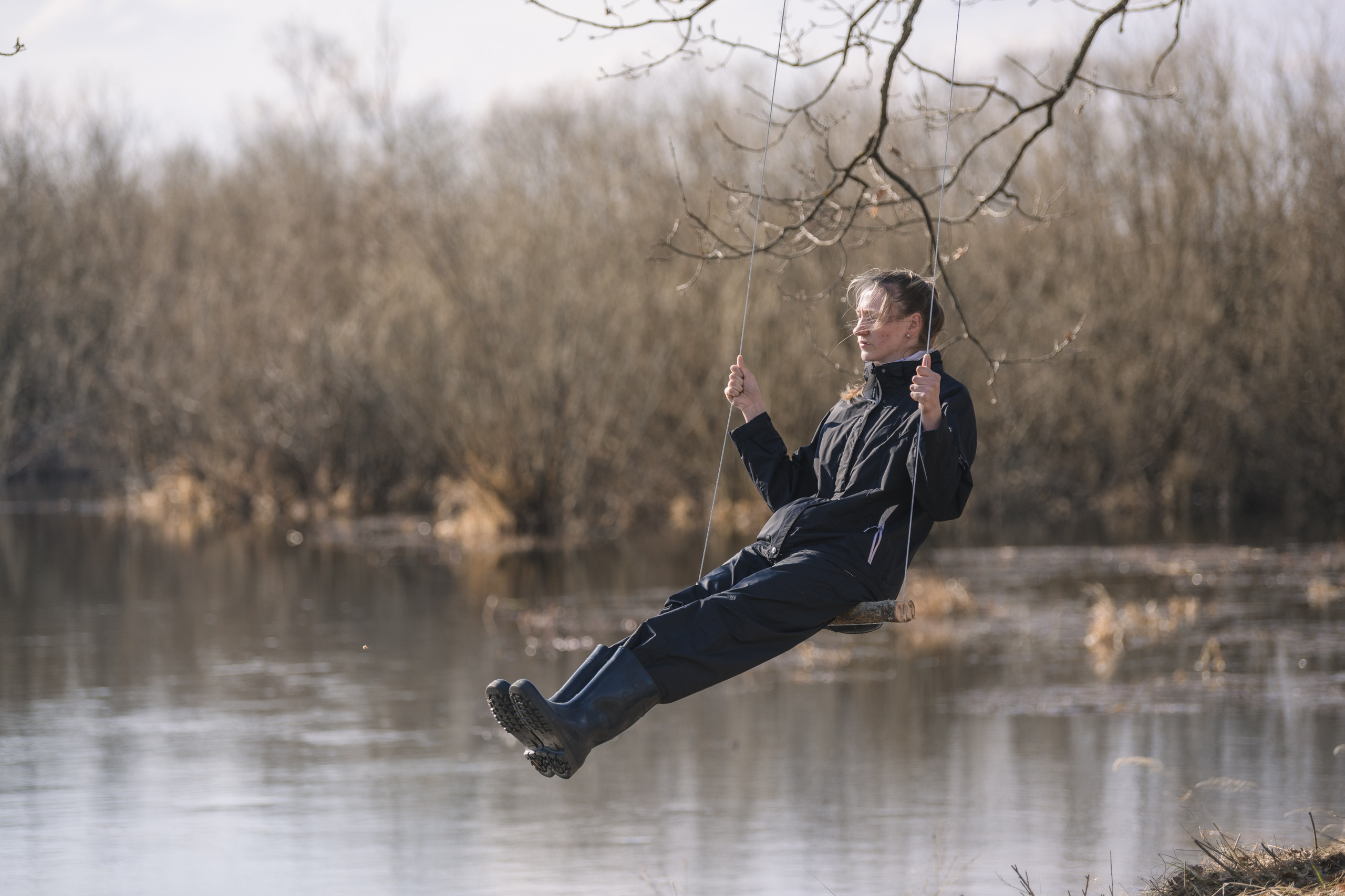 Сплав по реке Ипа 28 марта 2026 года. Репортажный фотограф Владимир Беляй