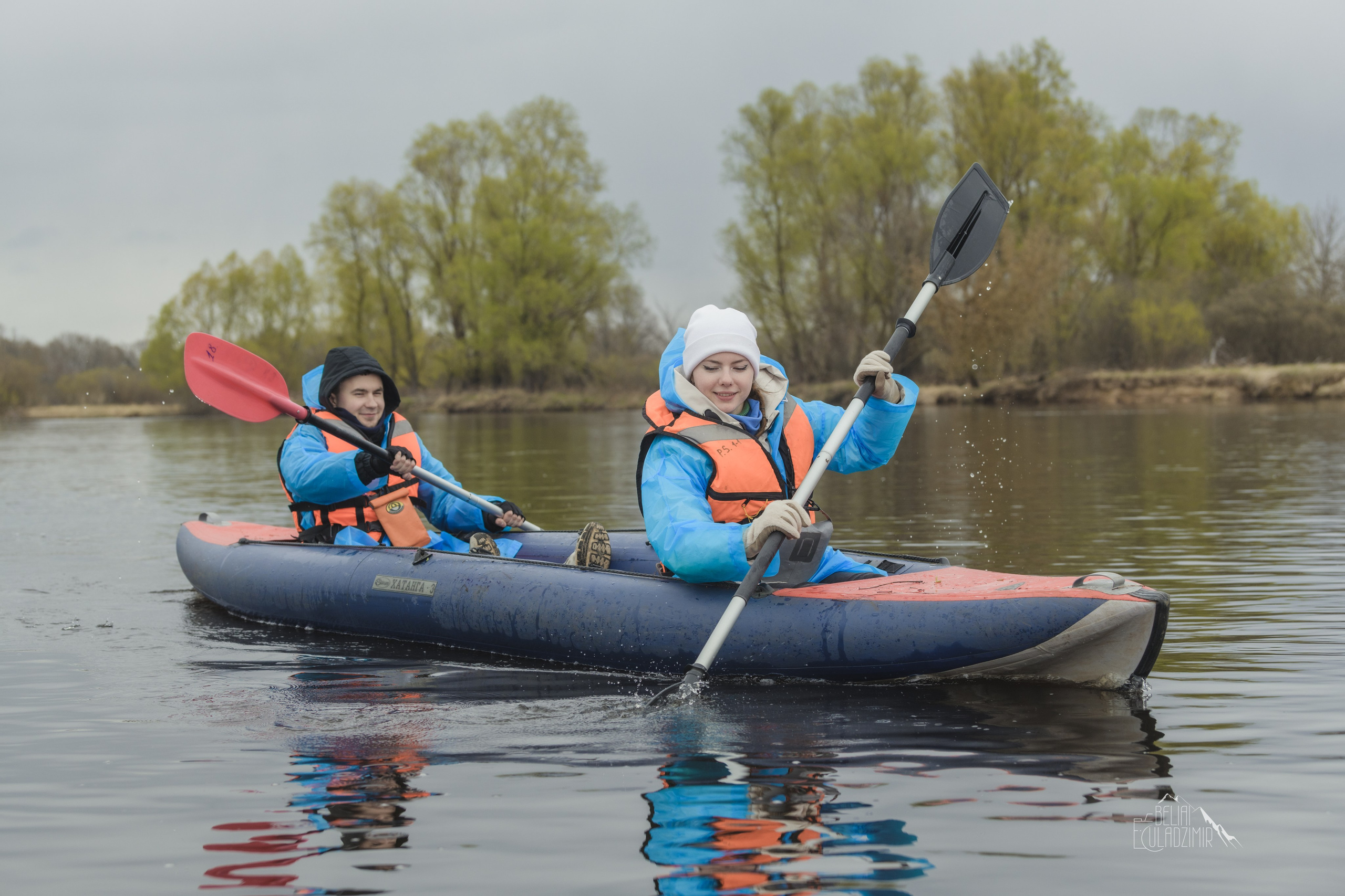 Сплав по реке Тремля 11 апреля 2026 года. Репортажный фотограф Владимир Беляй
