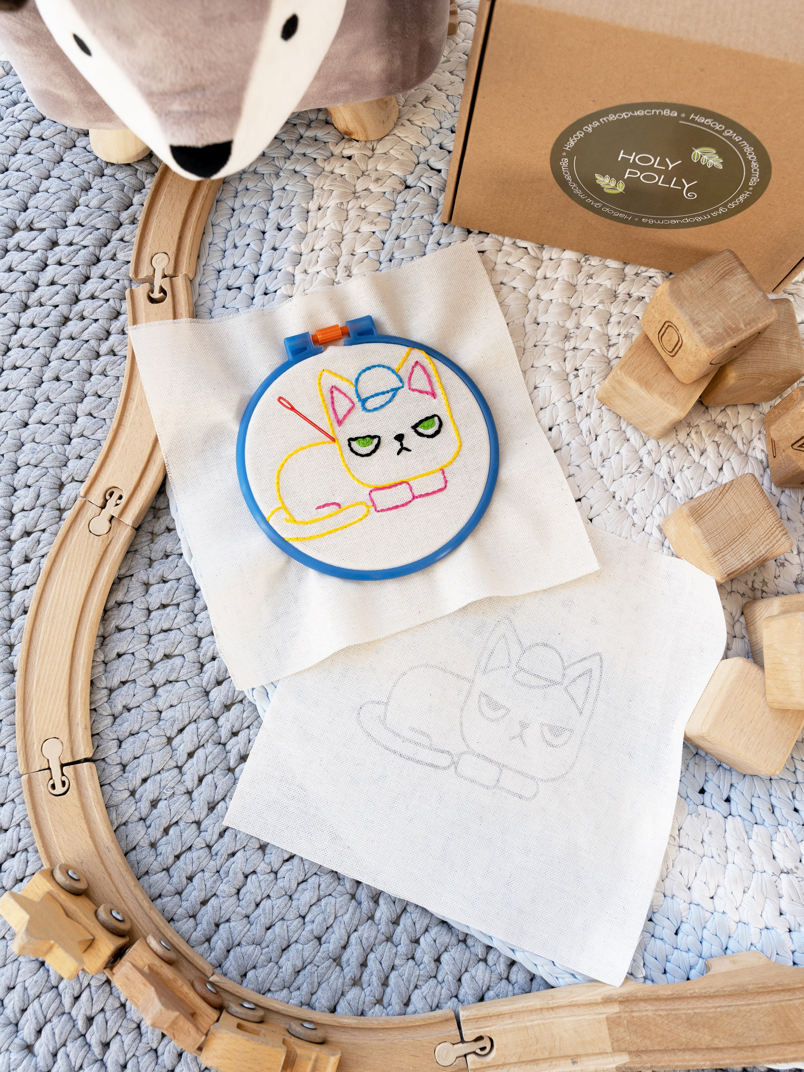 Стильная фотосъемка товаров для творчества и креатива