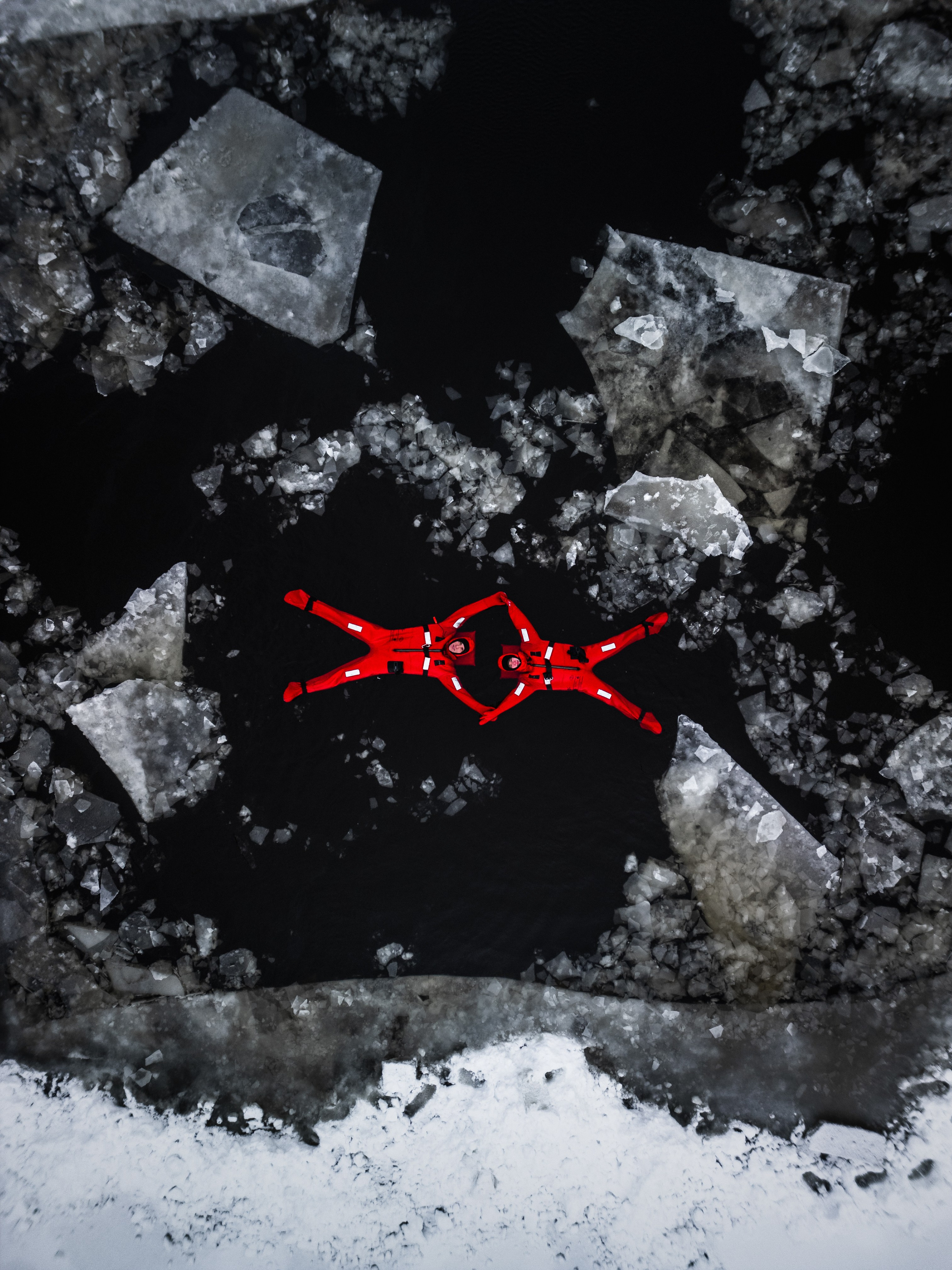 Айсфлоатинг #8. DRONBERRY — Аэросъемка Ярославль