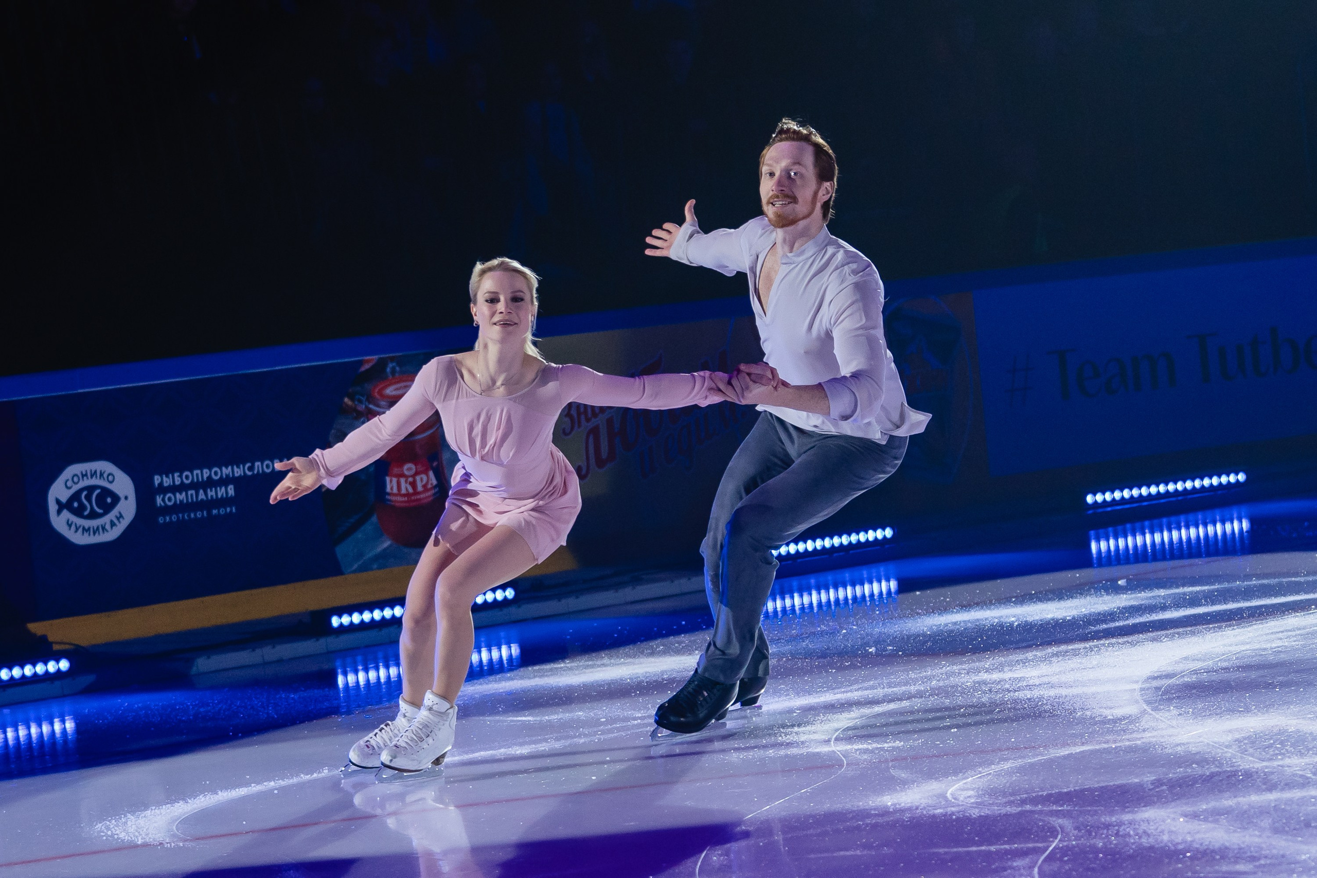 Шоу «Чемпионы на льду» в Новосибирске. Воробьева Ксения — Спортивный и танцевальный фотограф Новосибирск