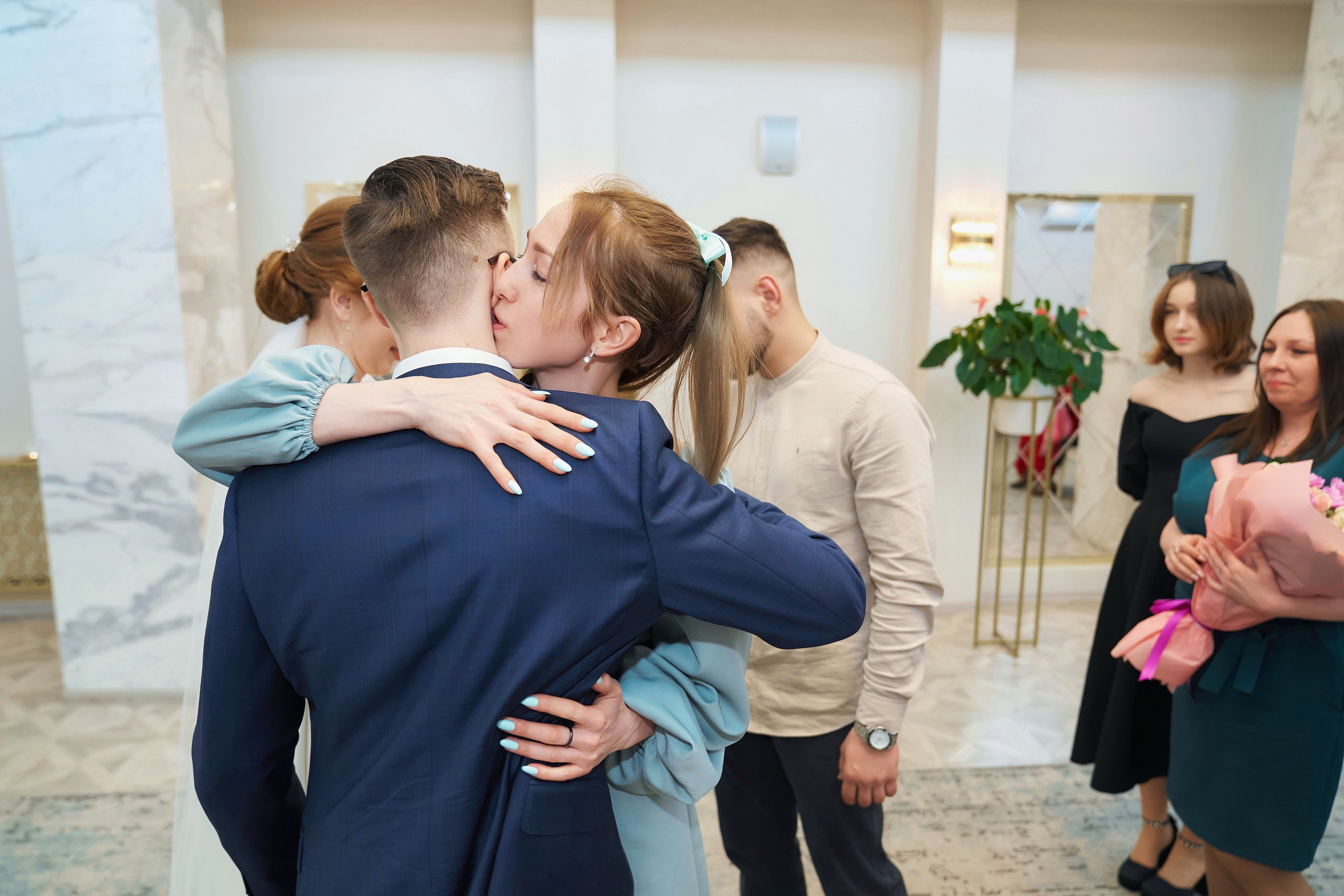 Свадебная Фотосессия в Савёловском ЗАГС и парке Речного Вокзала Москвы