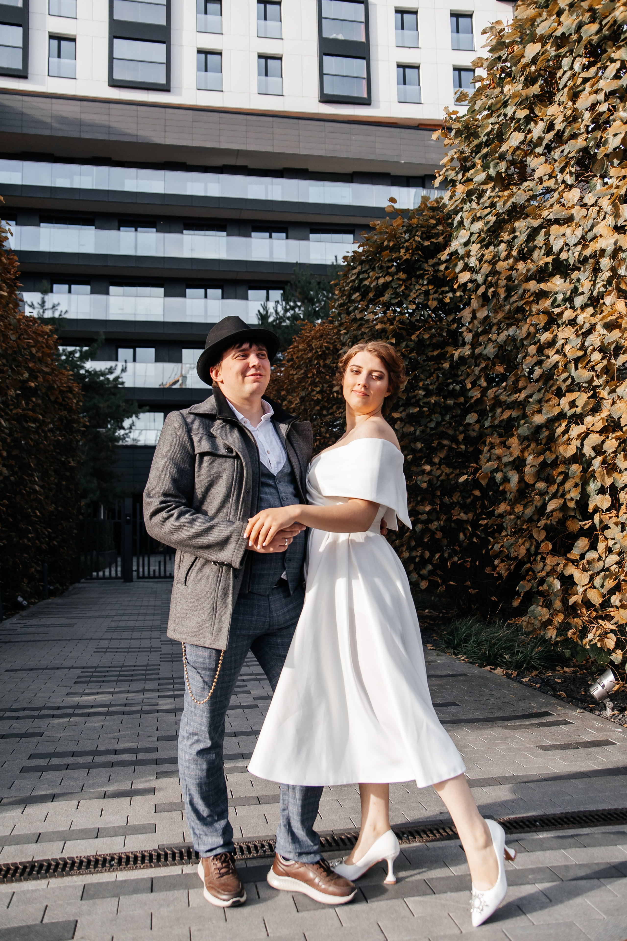 Свадебная прогулка. Свадебный, семейный фотограф, контент съёмка. Екатеринбург. Елена Граф