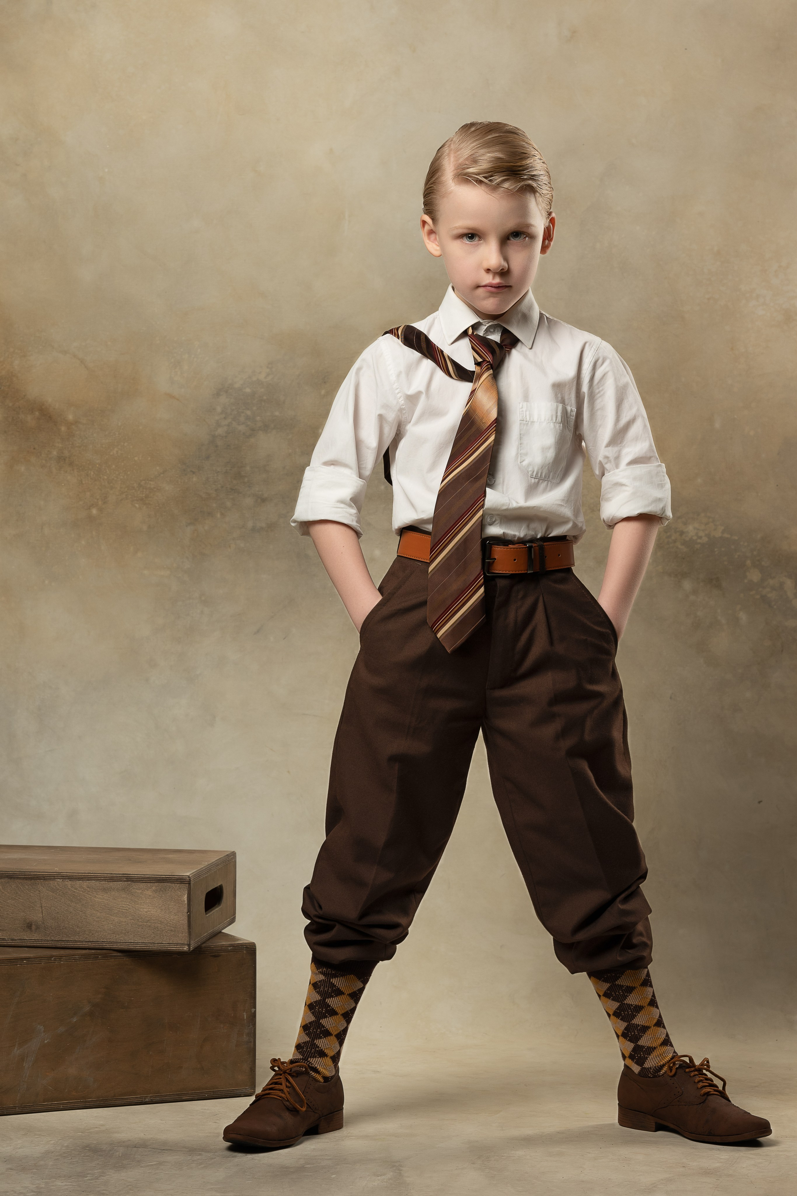 Стильная детская фотосессия