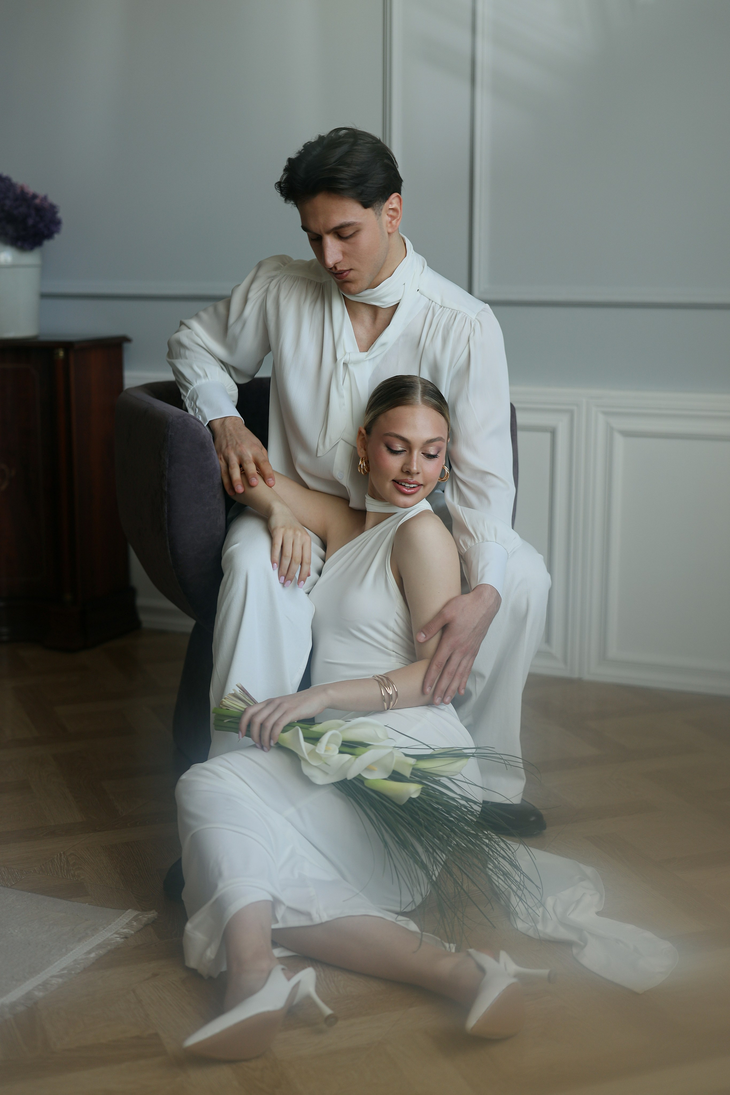 Свадебная фотосессия в студии. Свадебный и семейный фотограф в Абхазии Жанна Соснина