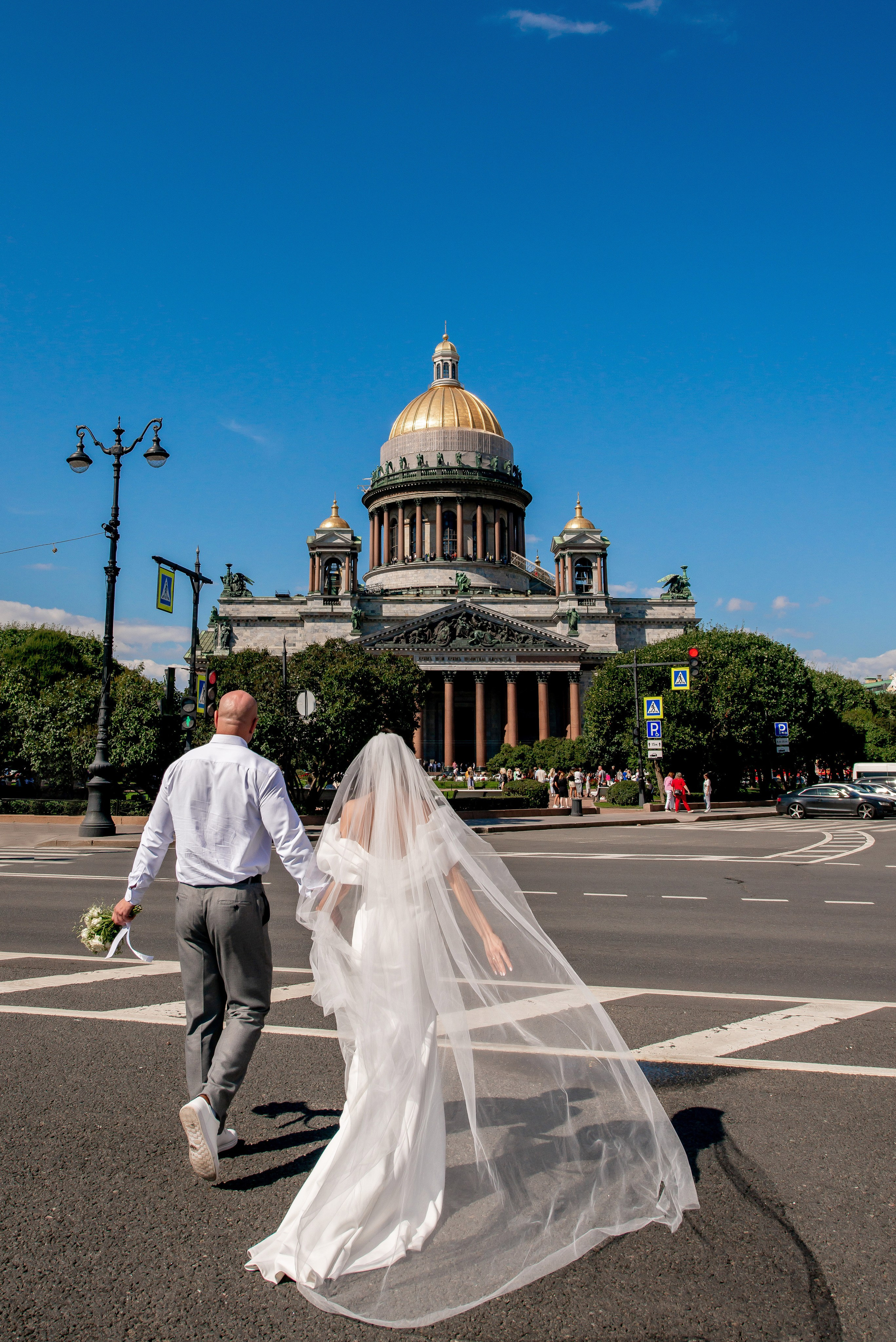 Летняя свадьба В Санкт-Петербурге и красивой выездной регистрацией Даши и Саши. Воздушная свадебная фотосессия в Петербурге. Портретный, семейный и свадебный фотограф в Санкт-Петербурге и в Пушкине Ширяев Денис