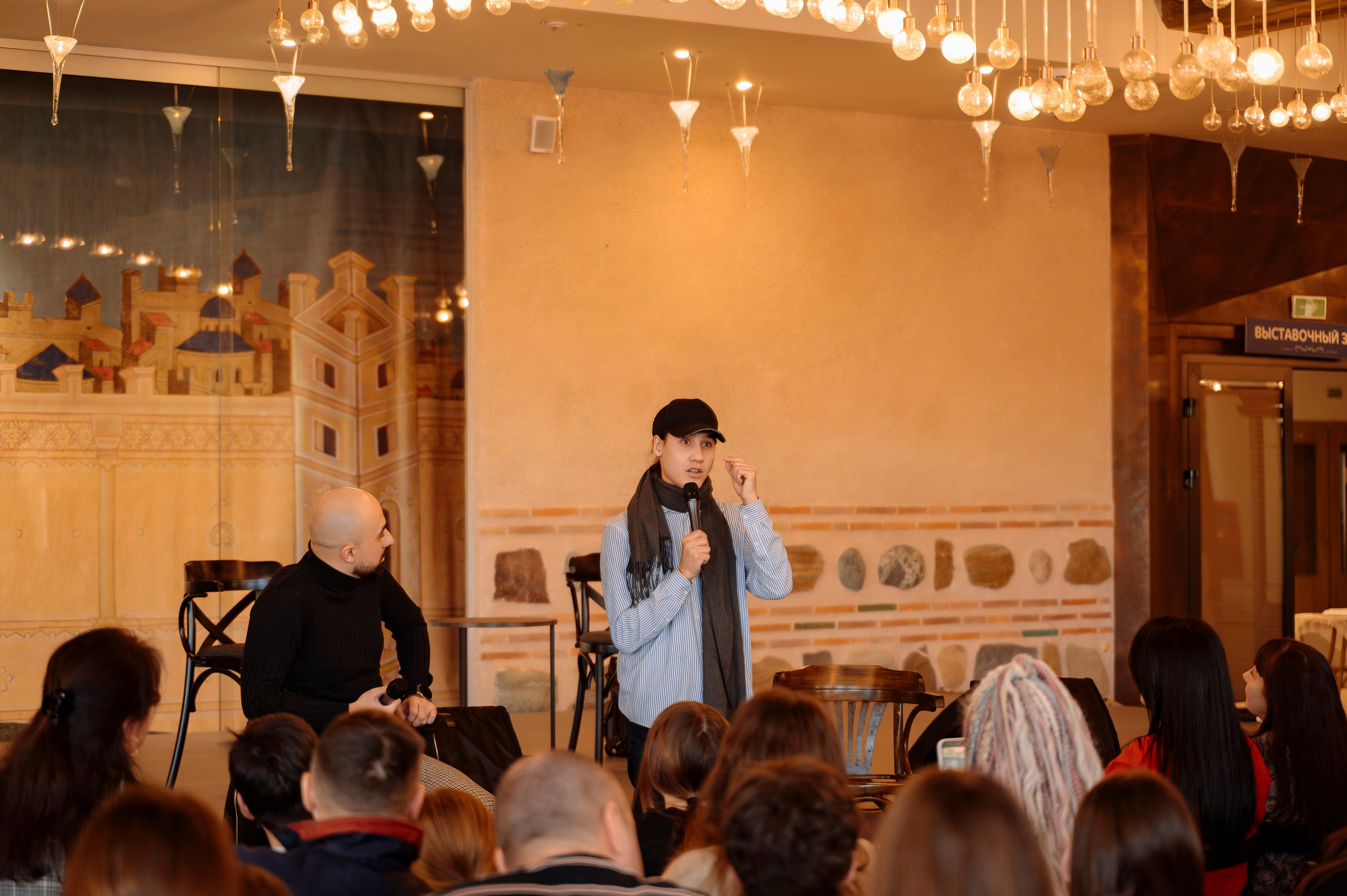 ФАН встреча участников проекта FACTOR.BY: Ибрагима Карасова и Шамхала Хачатуряна. Фотограф Беларусь — Ольга Шаповалова (Жардецкая)