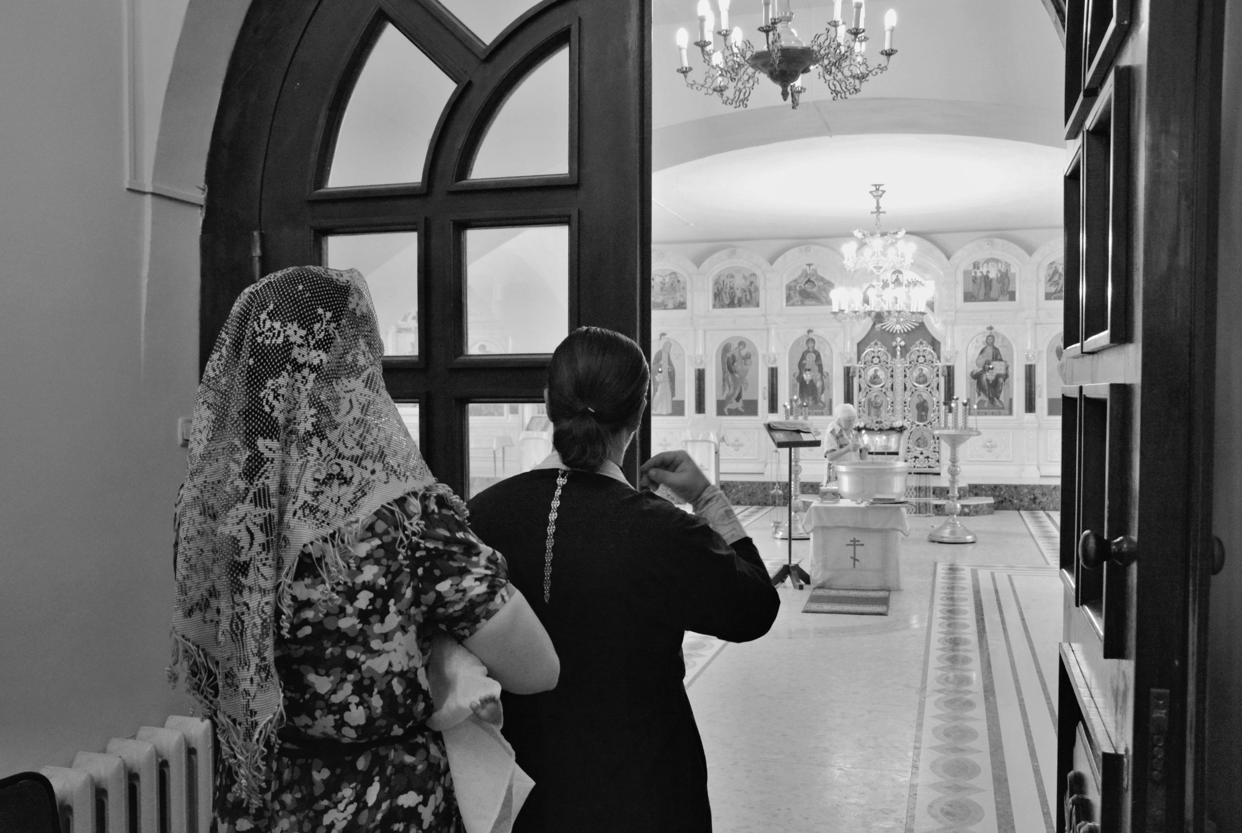 Храм Преподобного Серафима Саровского крестины фотограф