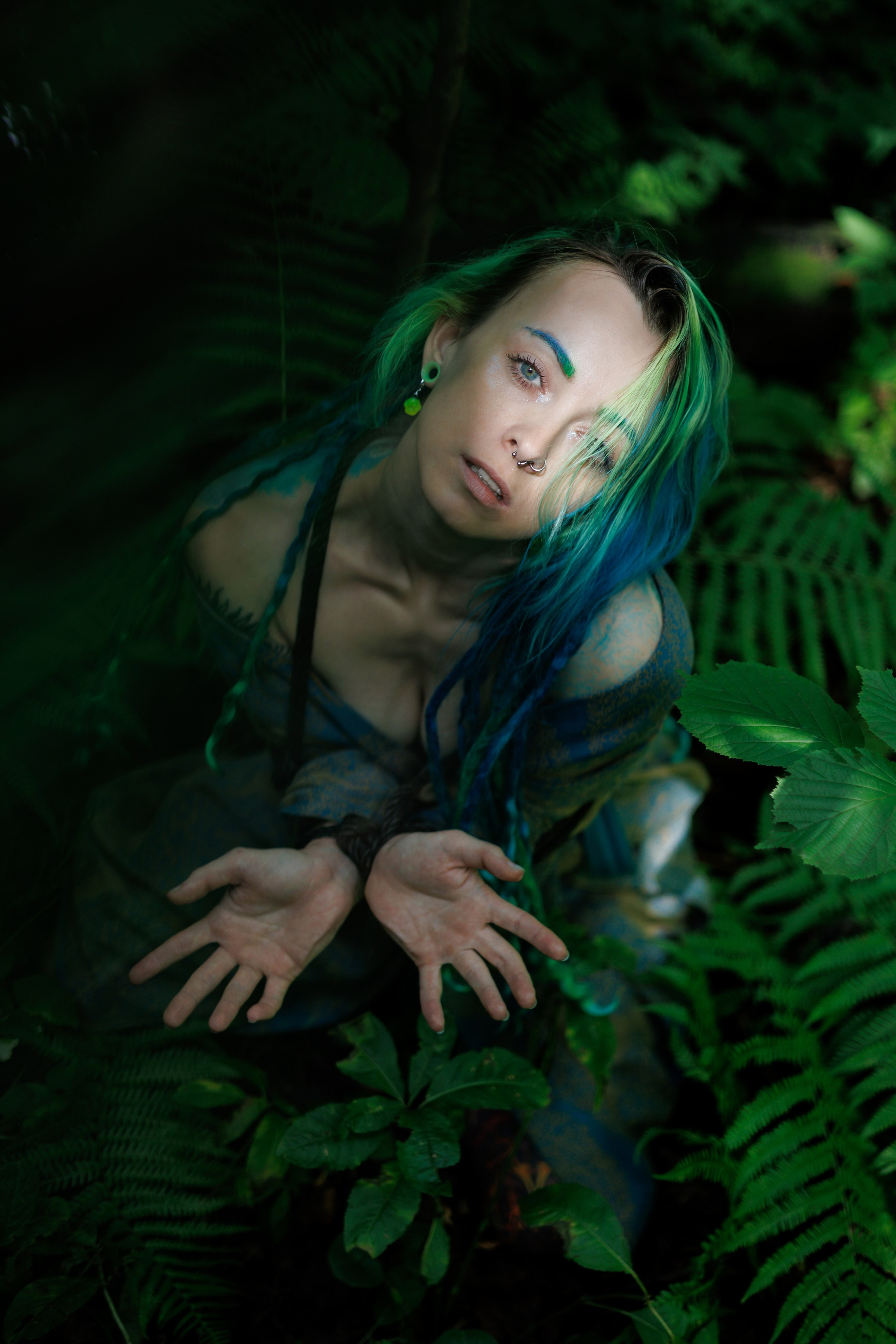 Индивидуальная портретная фотосессия в лесу