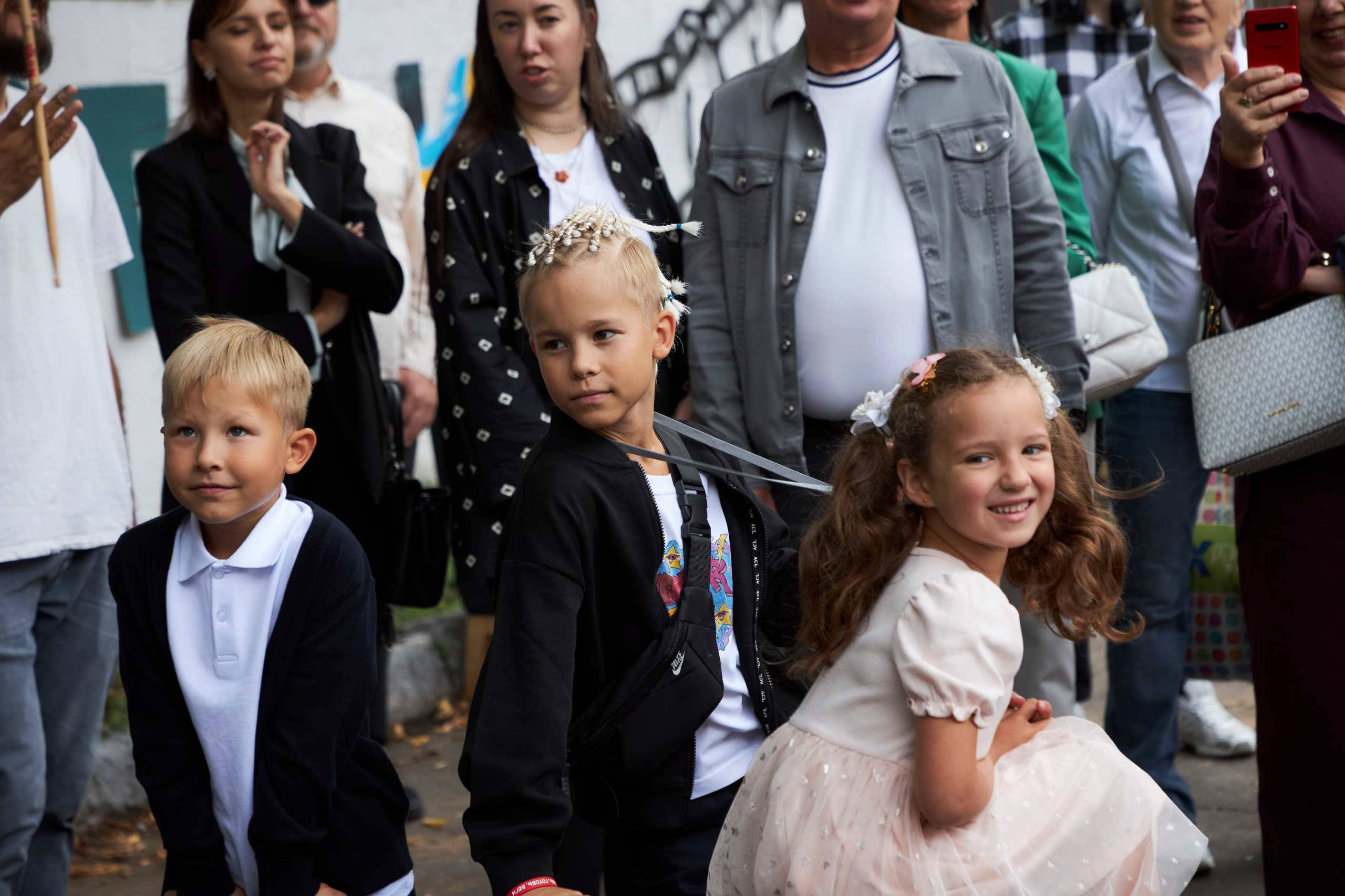 Репортажа съёмка с 1 сентября. Анна Потявина. Фотограф Москва