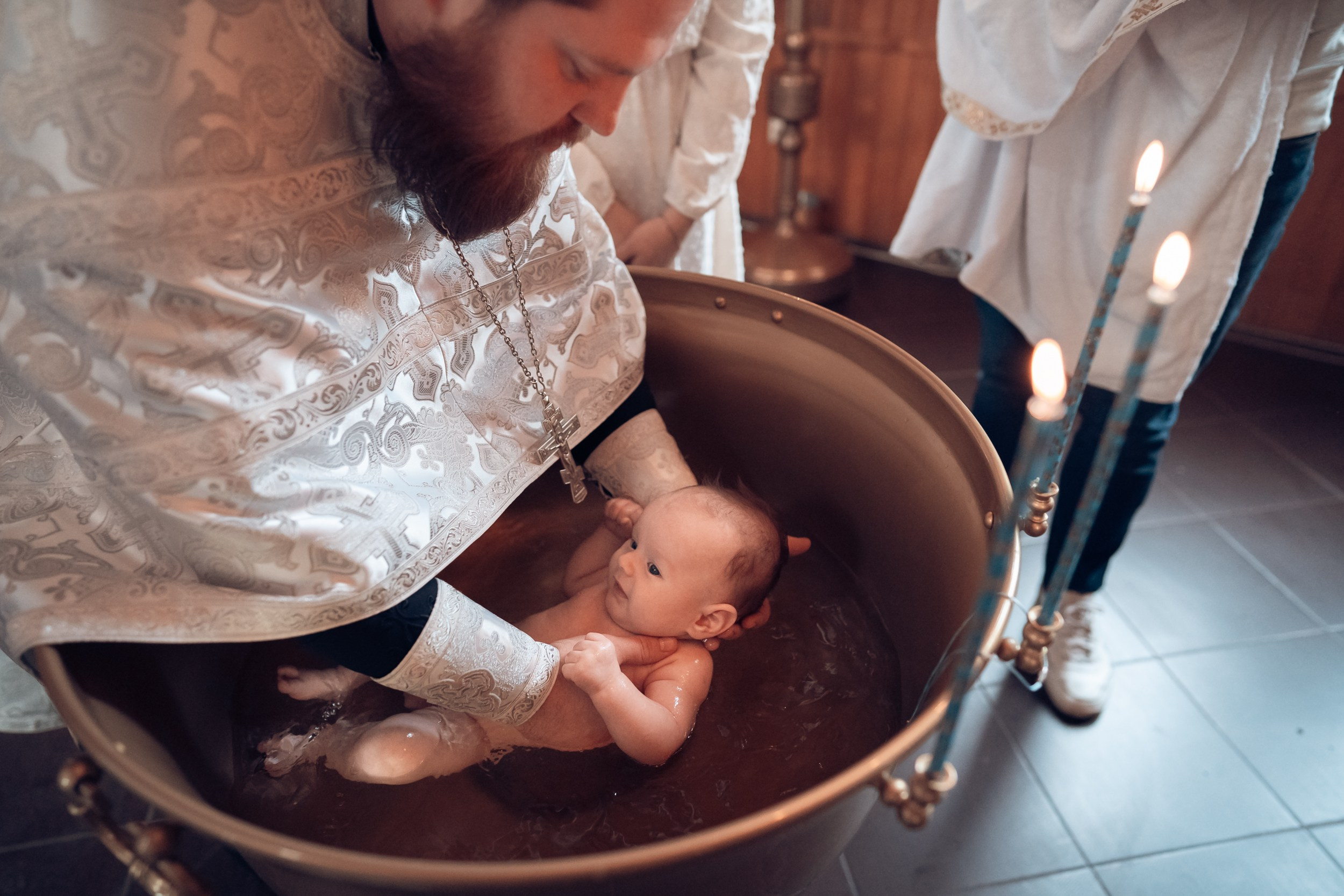 Крещение в храме Блж.Ксении Петербургской Севастополь. Церковный фотограф Севастополь