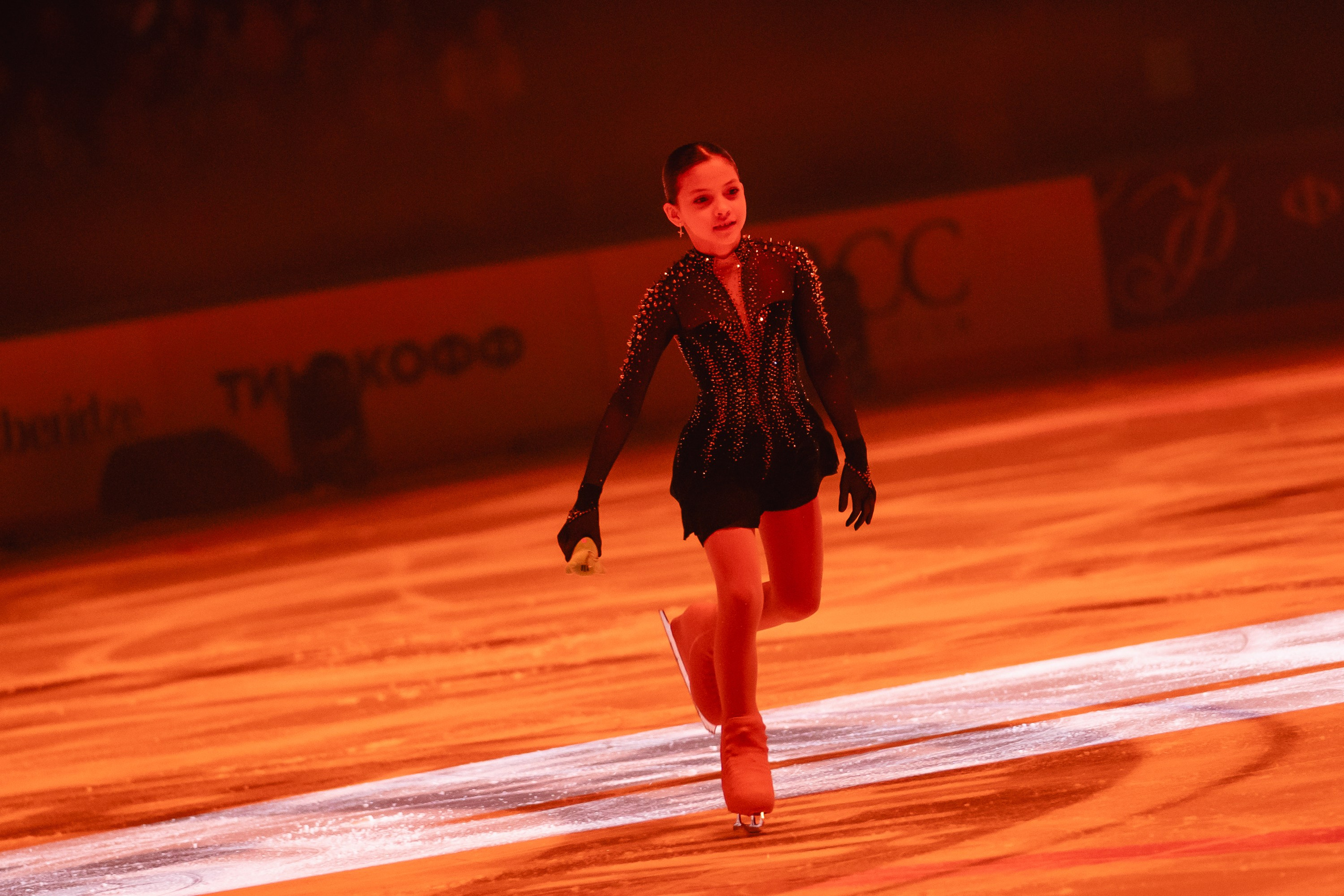 Шоу «Чемпионы на льду» в Новосибирске. Воробьева Ксения — Спортивный и танцевальный фотограф Новосибирск