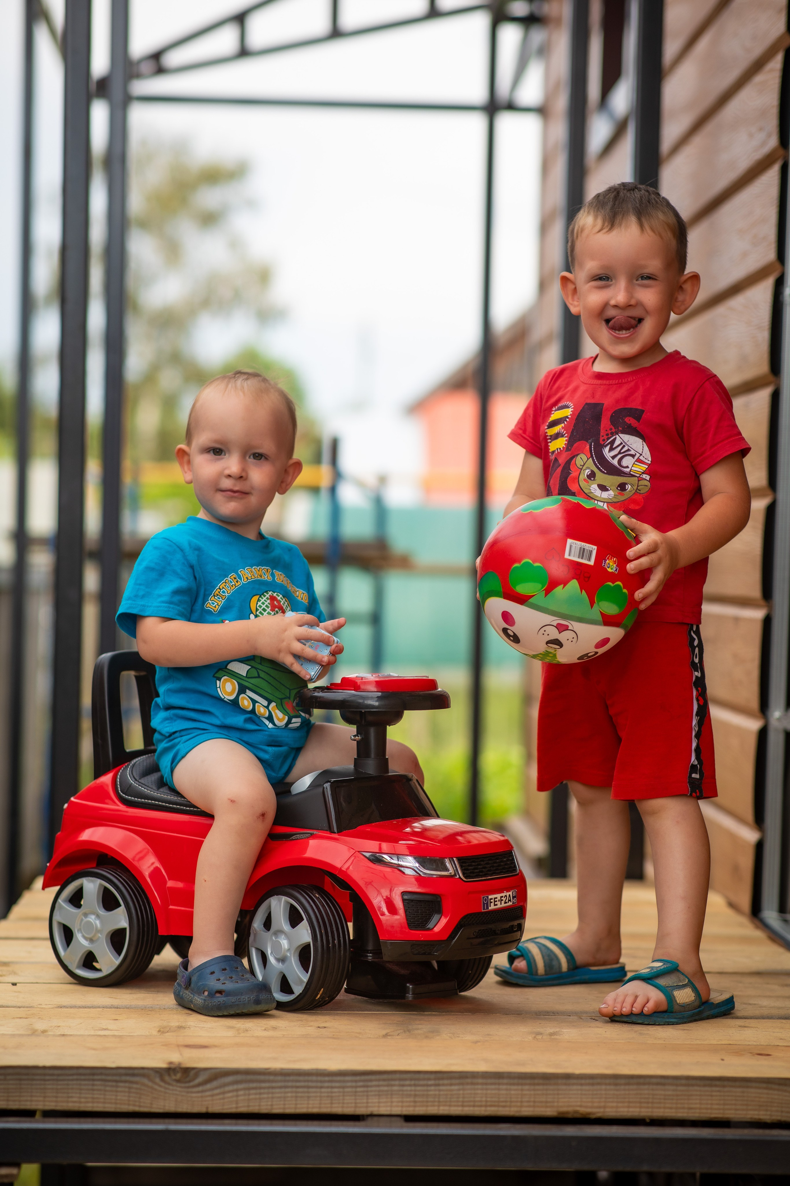 Веселая и обаятельная семейка Беловых. Фотограф Сергей Ловкий