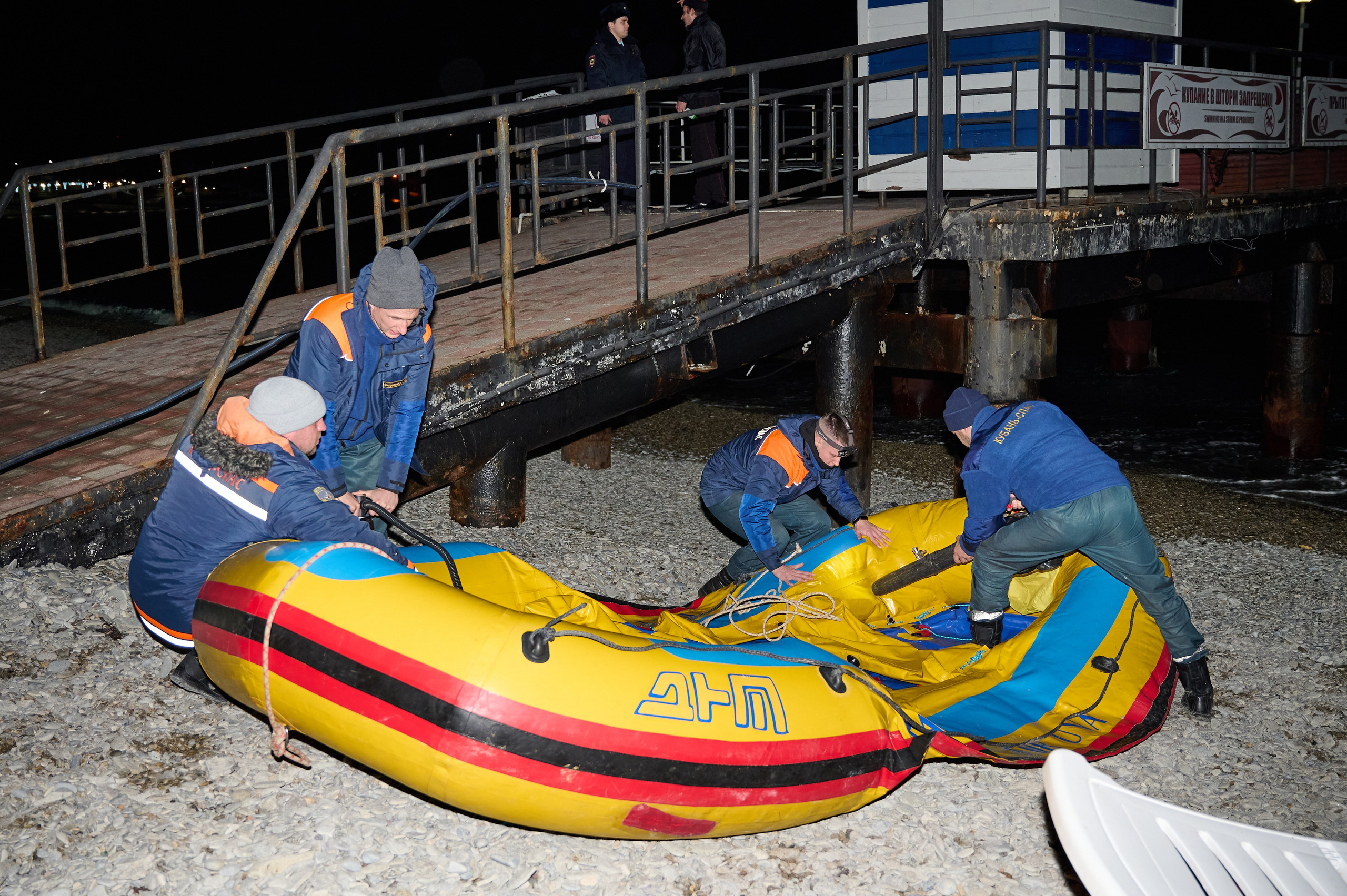 Крещенские купания. Жизнь курорта Кабардинка в фотографиях