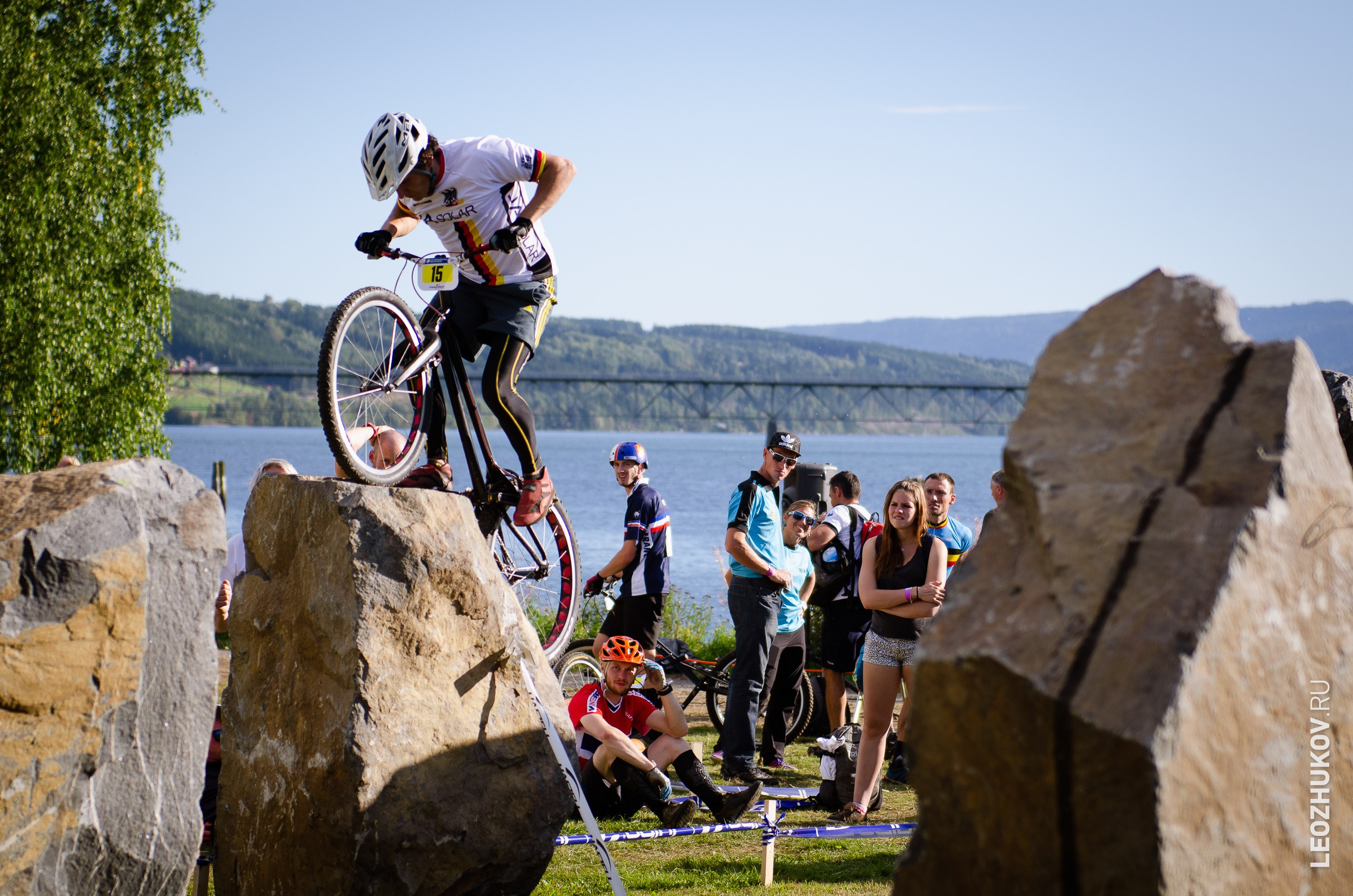 UCI Trials World Championships 2014. Sports photographer Leonid Zhukov