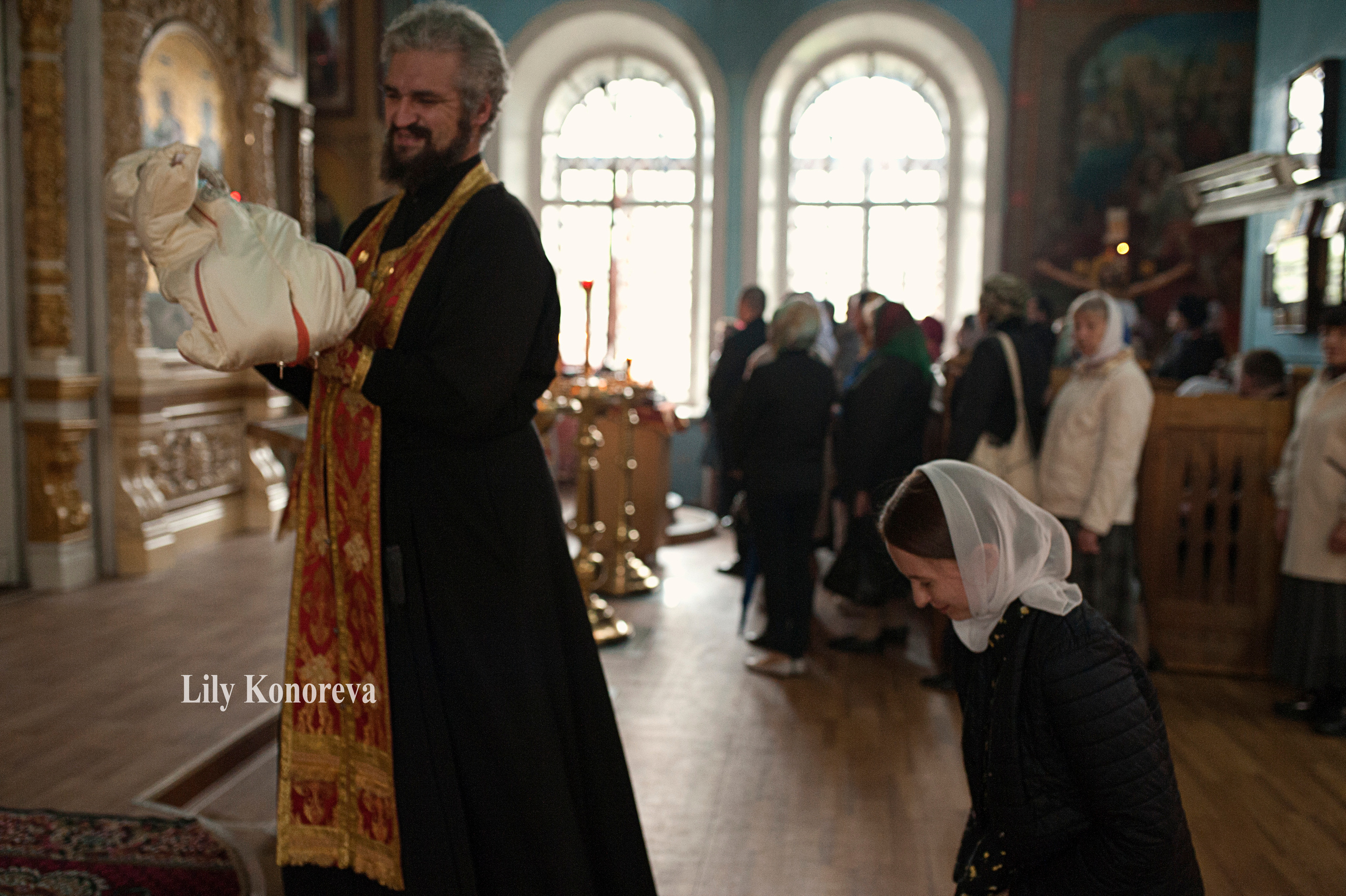 Фотосессия крещения в Курске. Фотограф новорожденных, беременных, детский и семейный в г. Курск