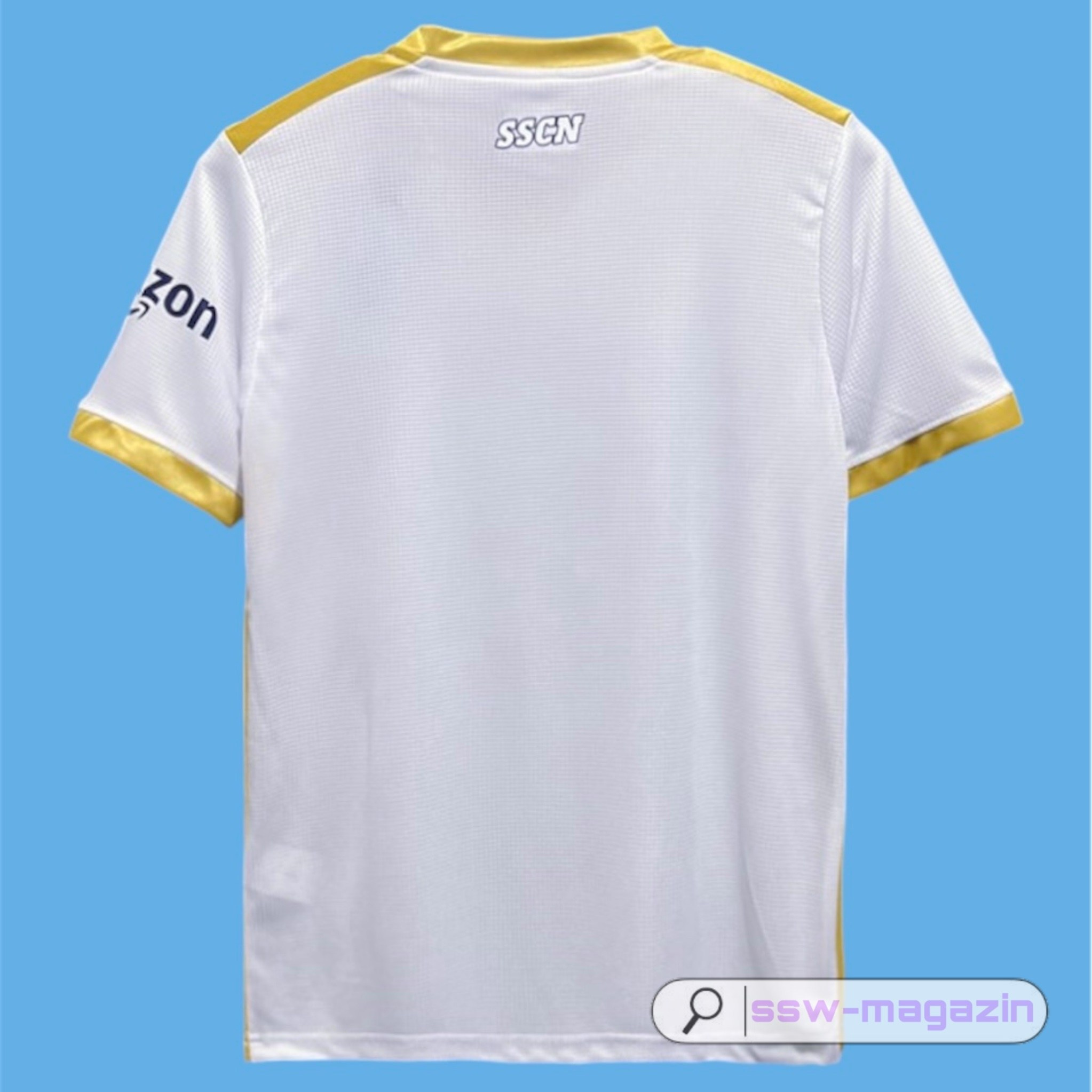 Футболка Napoli Gold Edition. Футбольный магазин — ssw_magazin