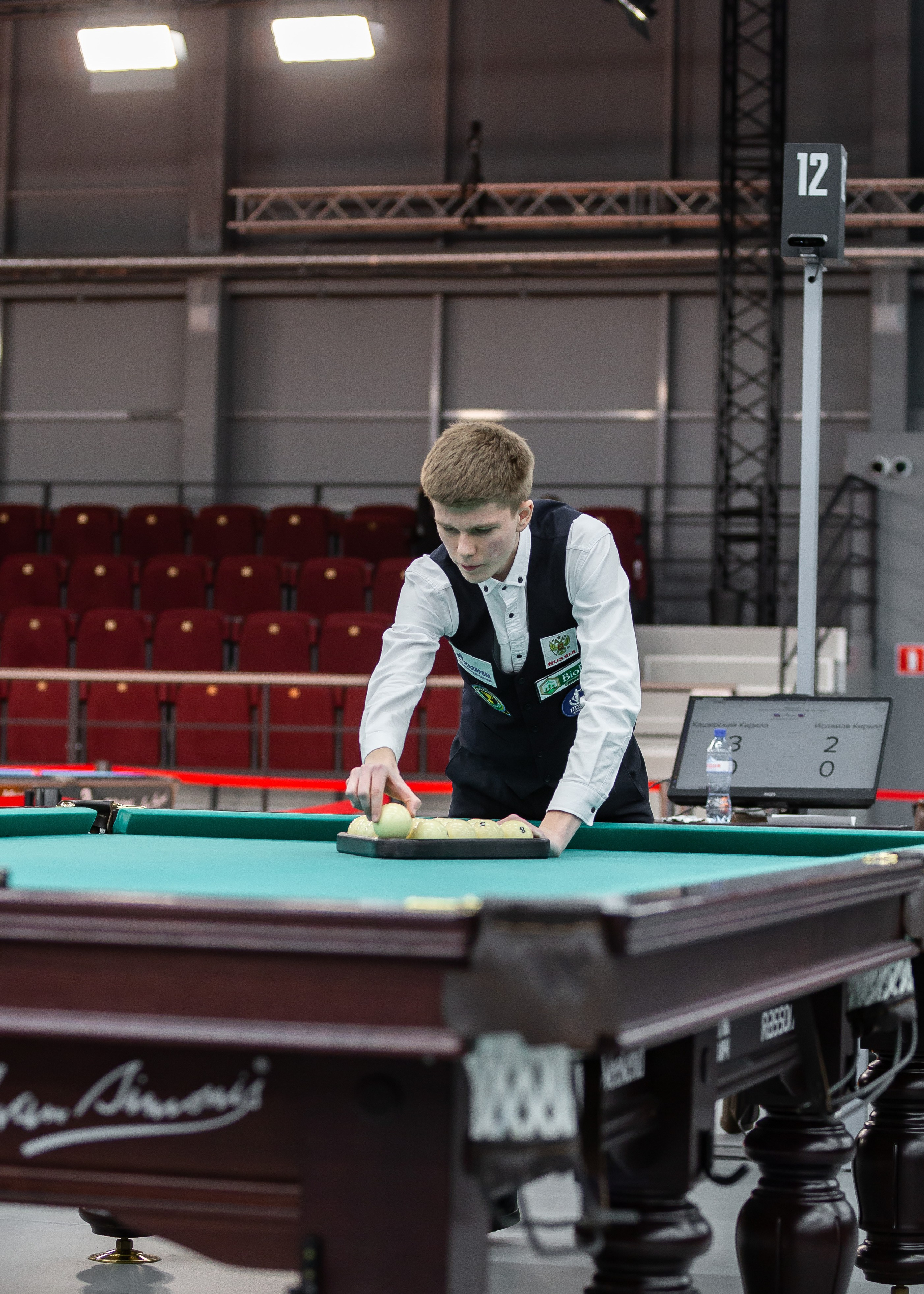 Кубок России по бильярдному спорту. Репортажный фотограф в Москве